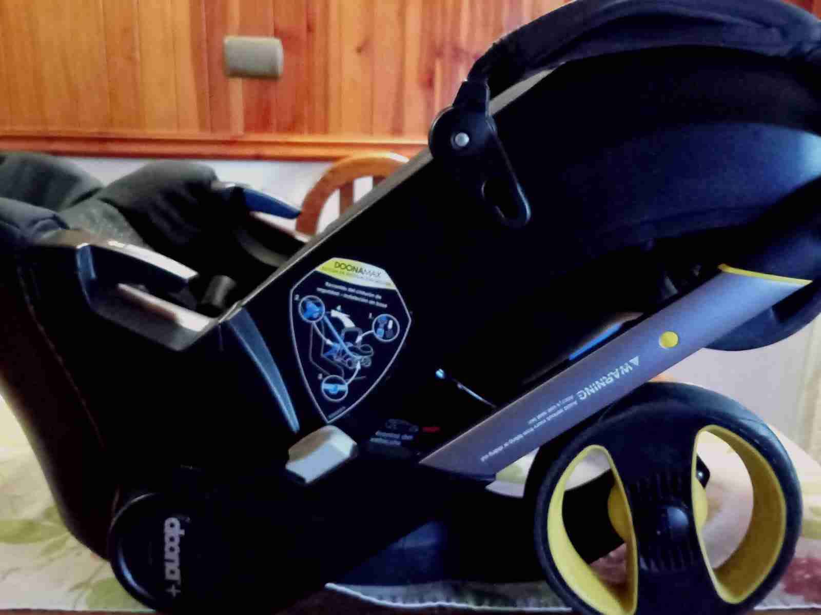 Coche silla Doona negra - miniatura 1