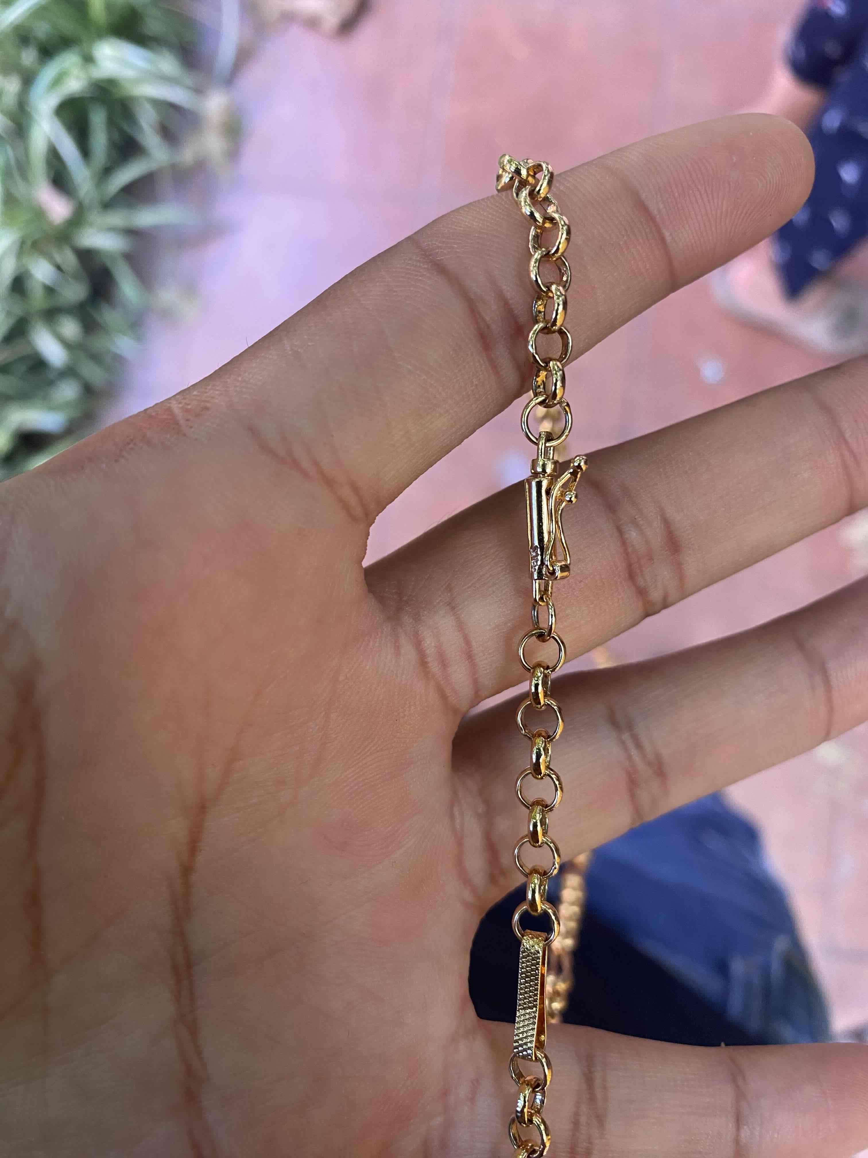 Cadena rolo facetado 🍯 - miniatura 4