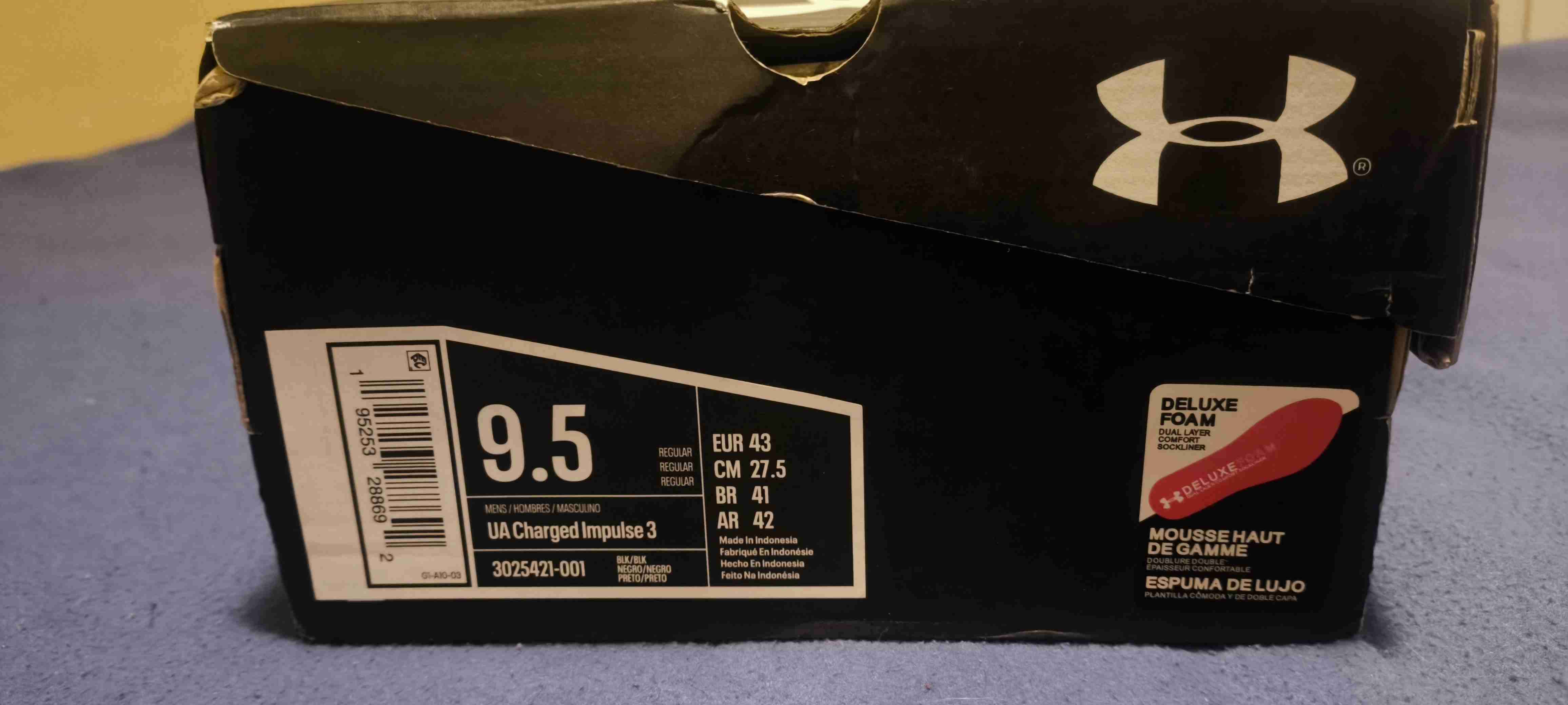 Zapatillas deportivas negras Under Armour - 4