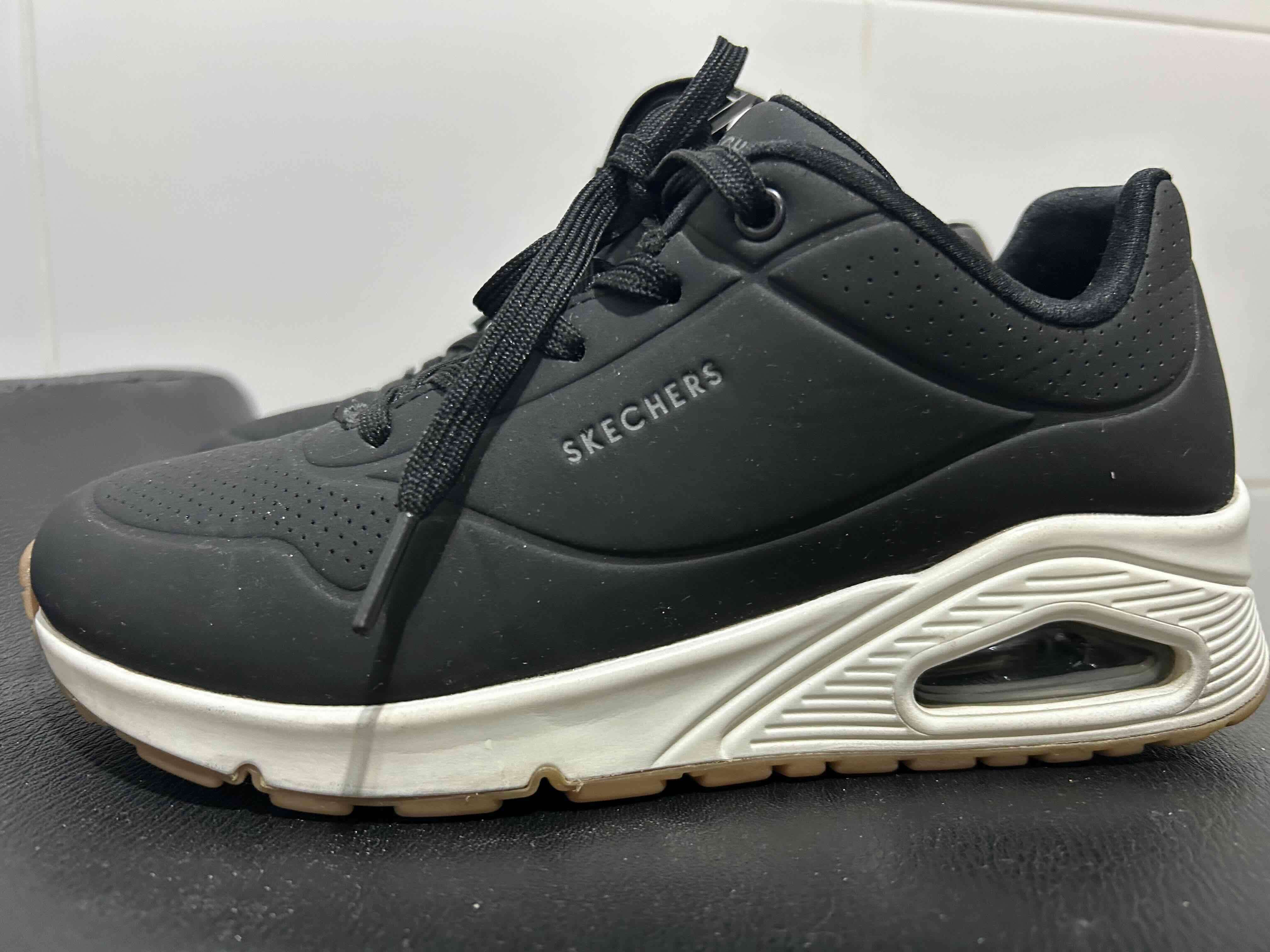 Zapatillas negras Skechers - miniatura 4