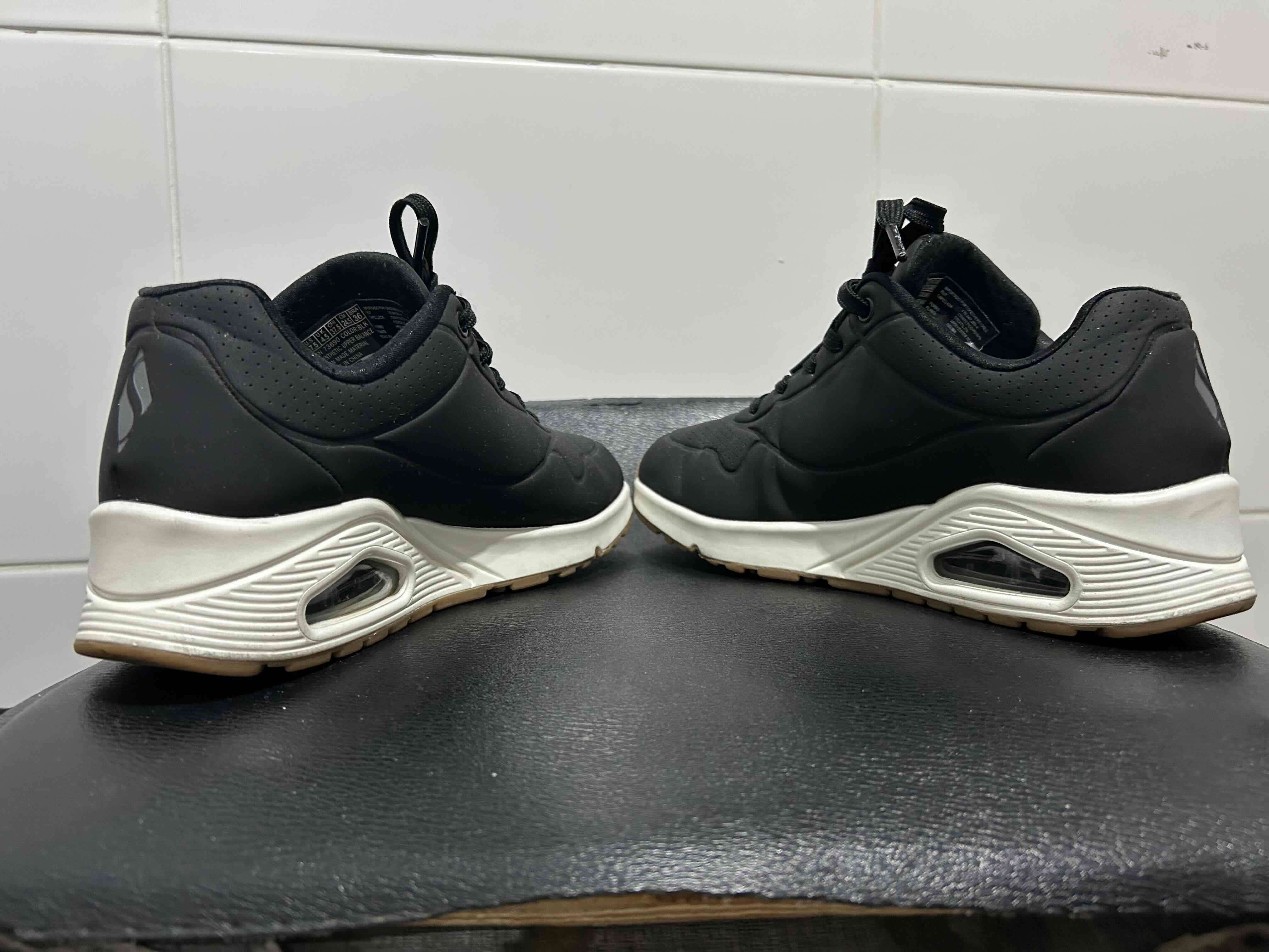 Zapatillas negras Skechers - miniatura 5