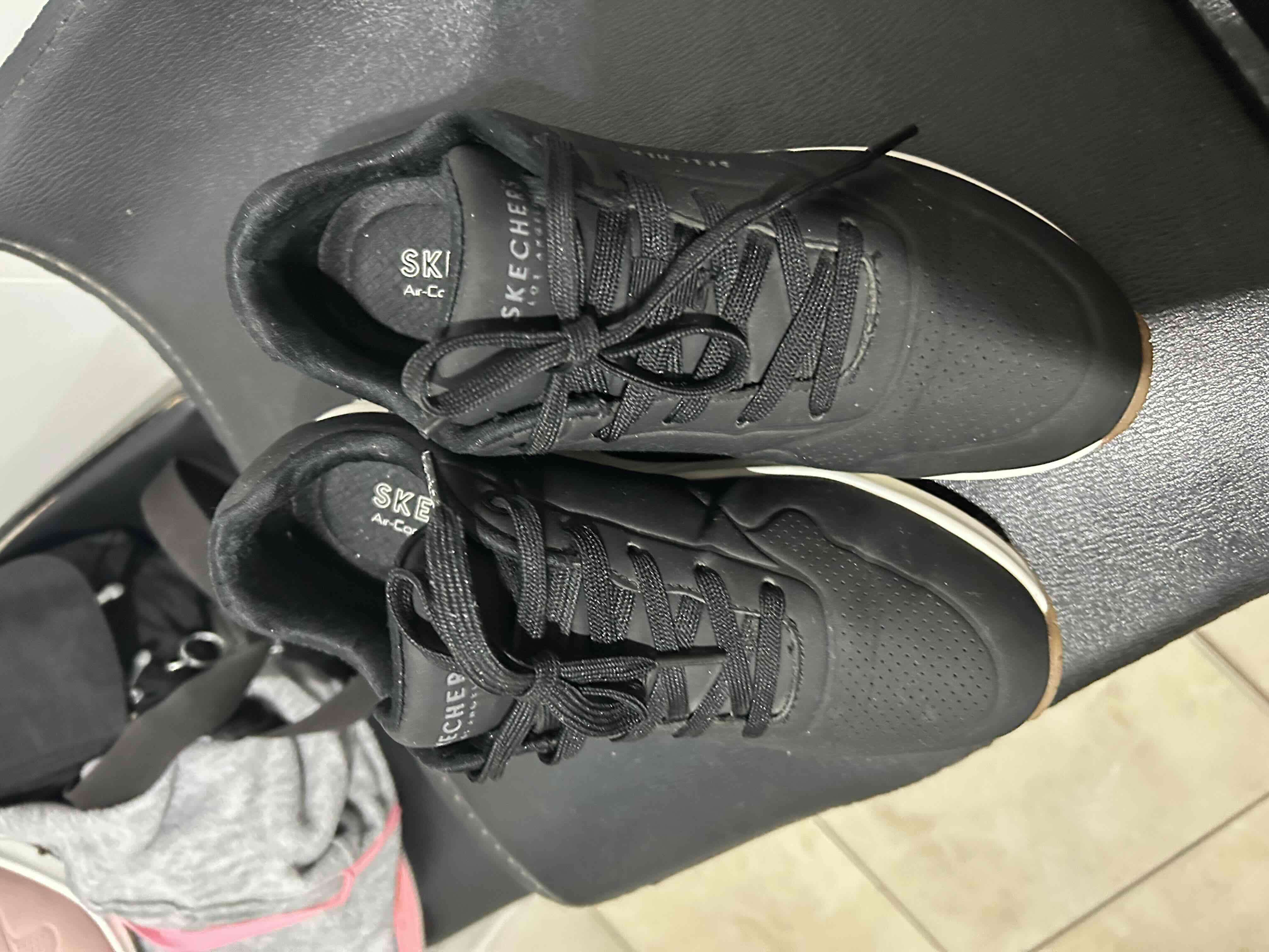 Zapatillas negras Skechers - miniatura 6