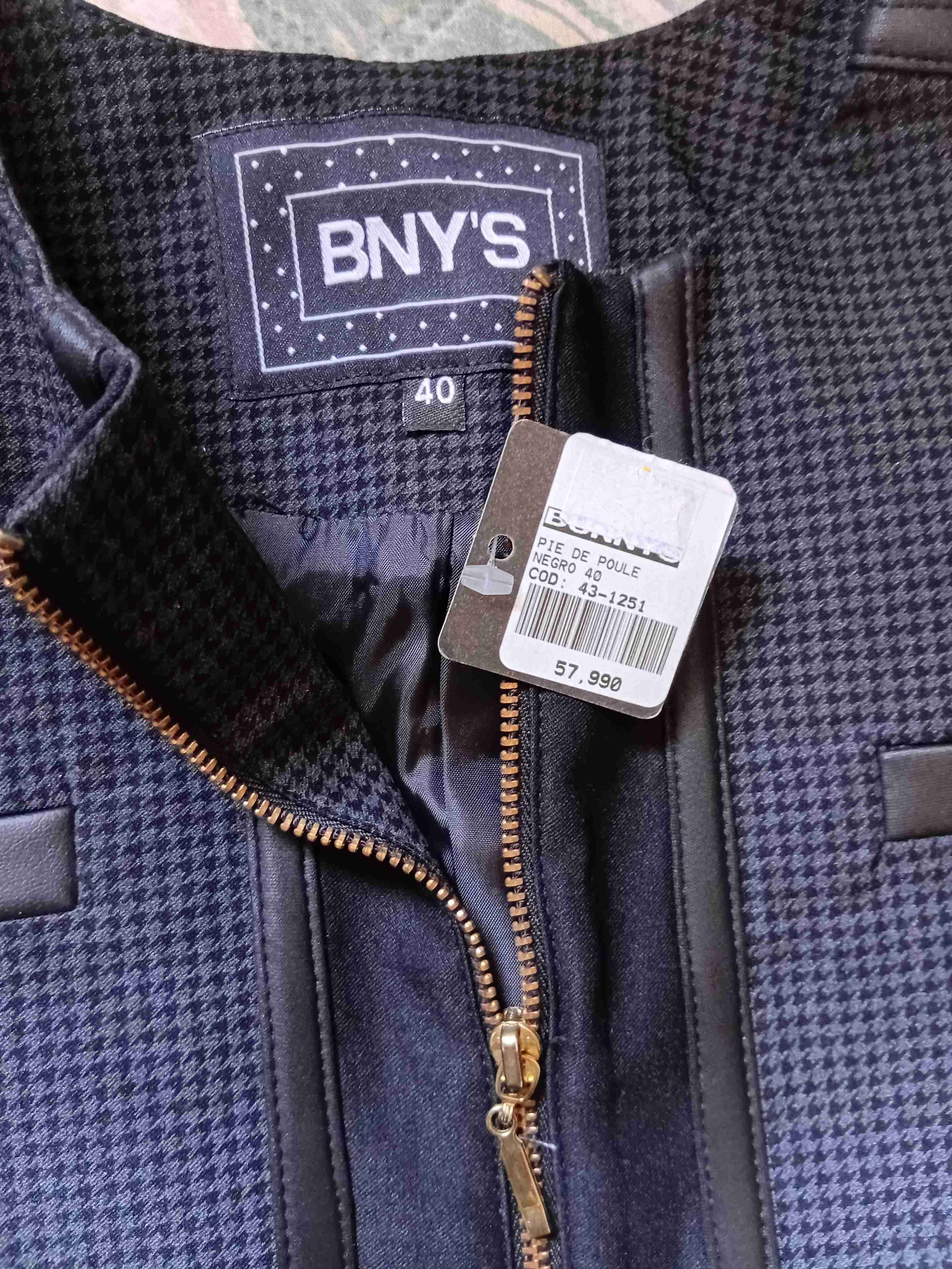 Chaqueta azul BNY'S - miniatura 3