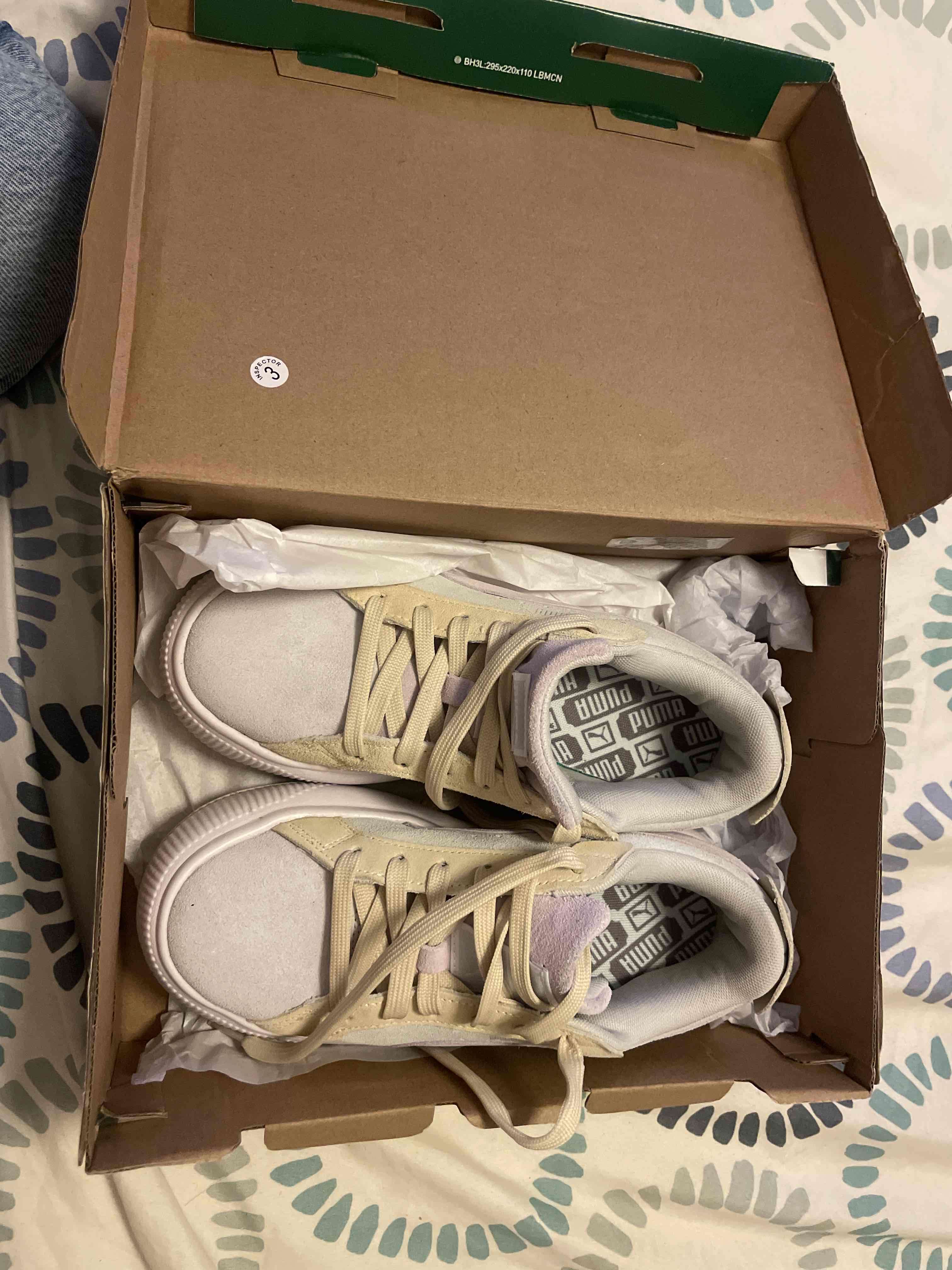 Zapatillas Puma beige - miniatura 6