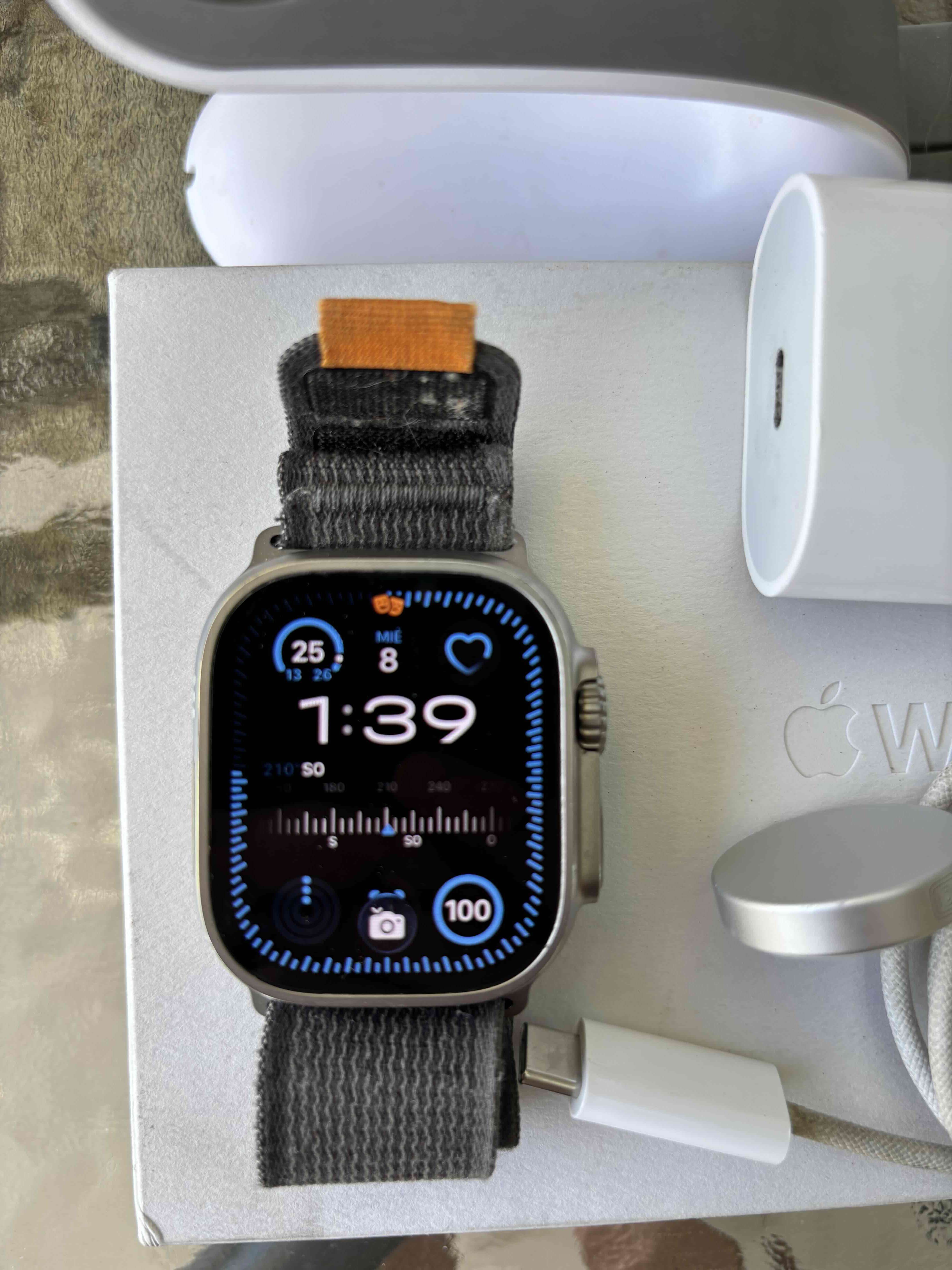 Apple Watch Ultra 49mm impecable + 3 correas (94%) - miniatura 2