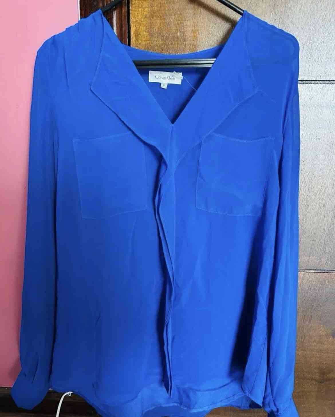 Blusa azul Calvin Klein - miniatura 2