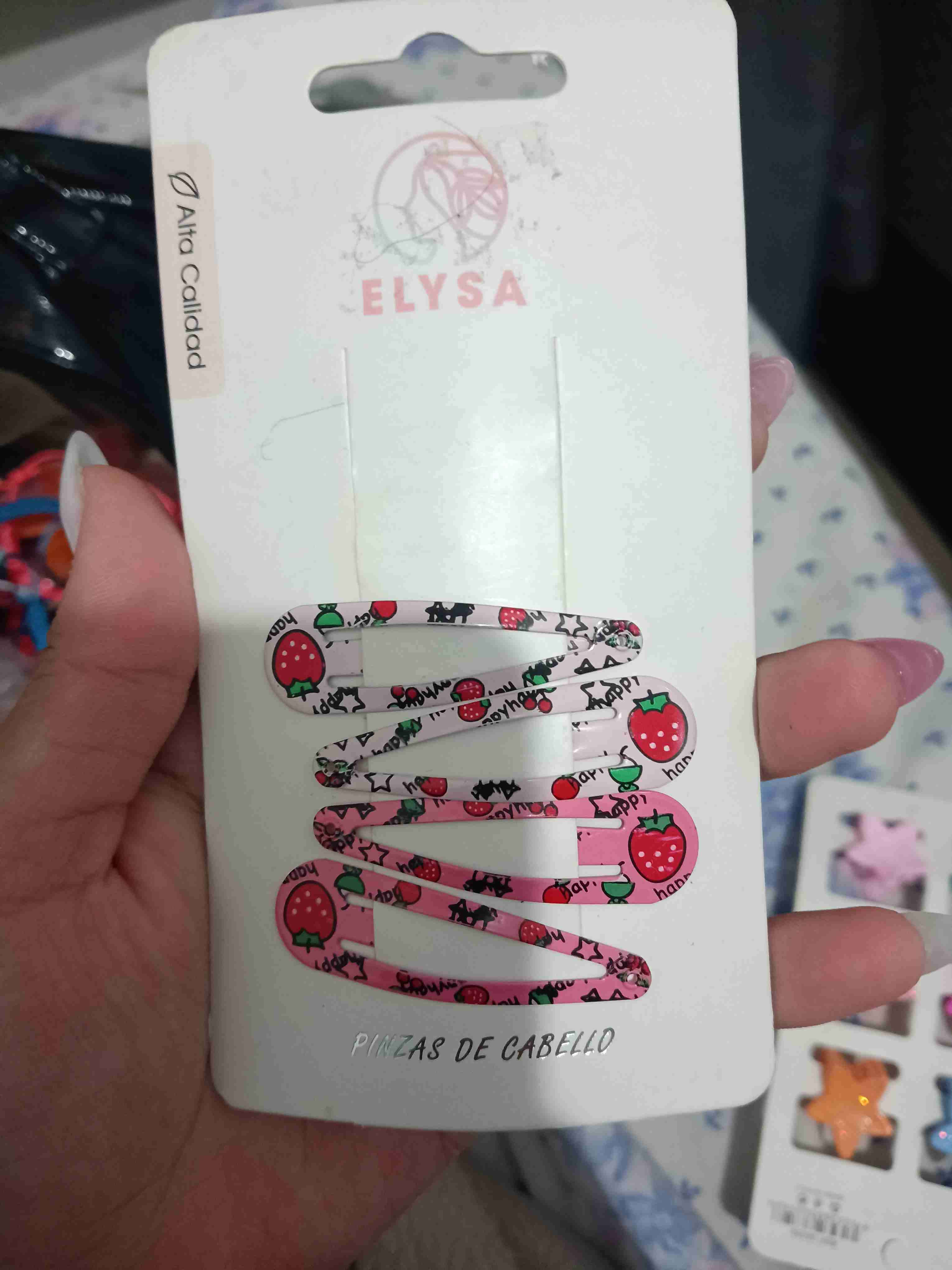 Set de pinzas estrella coloridas - 3