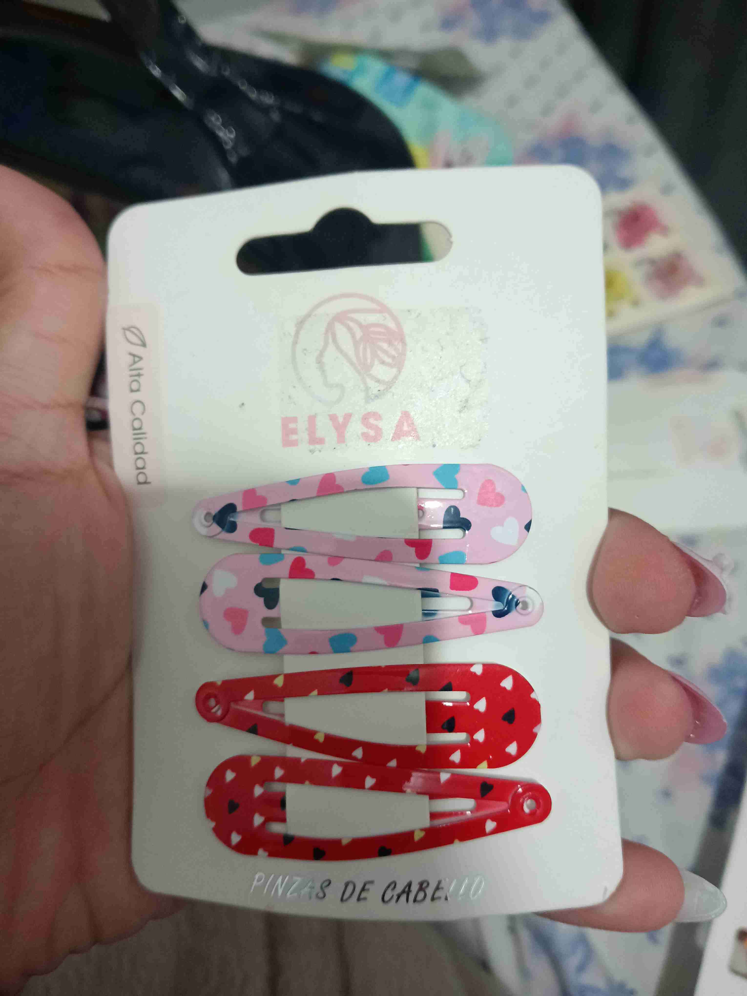 Set de pinzas estrella coloridas - 4