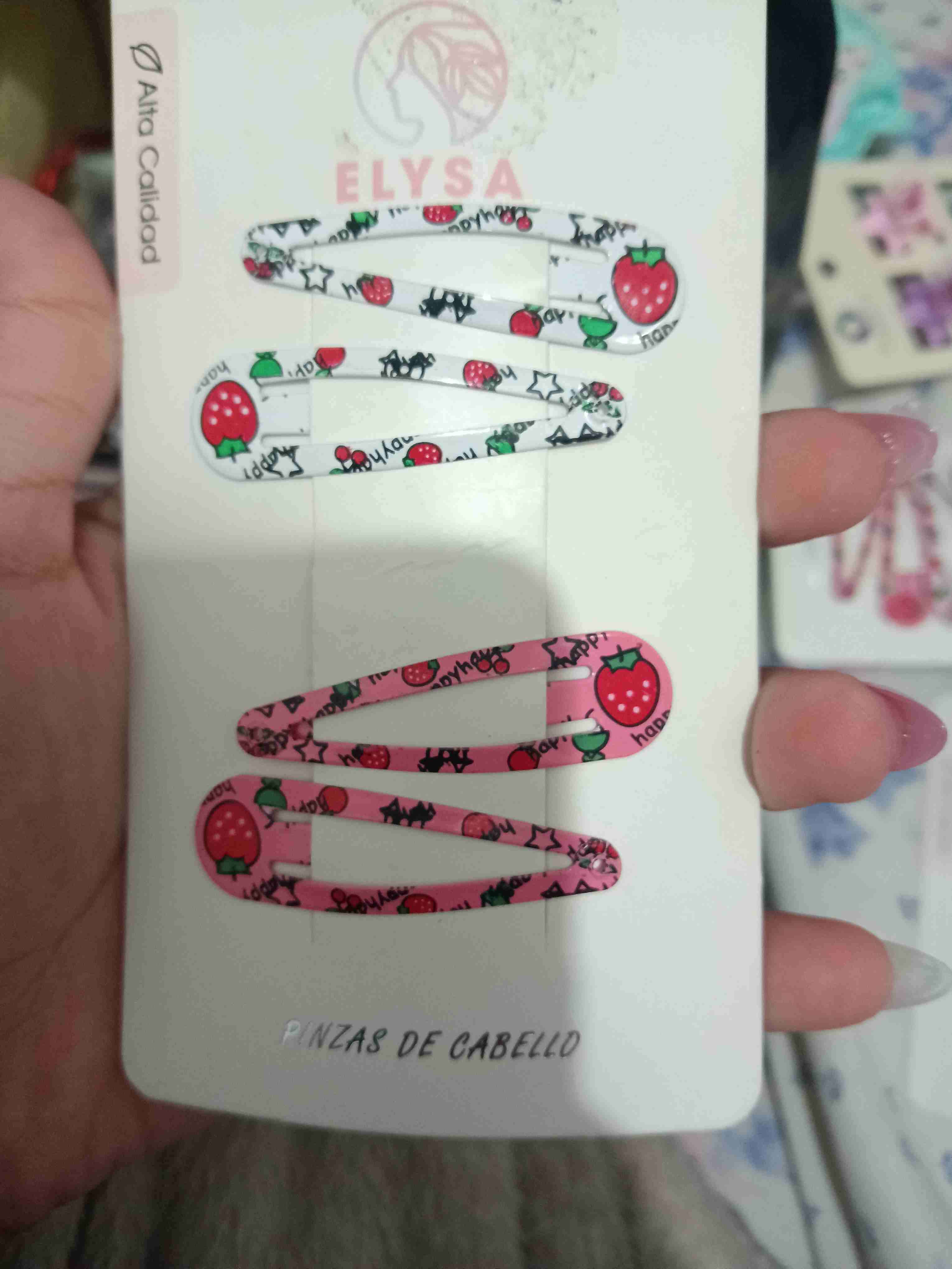 Set de pinzas estrella coloridas - 5