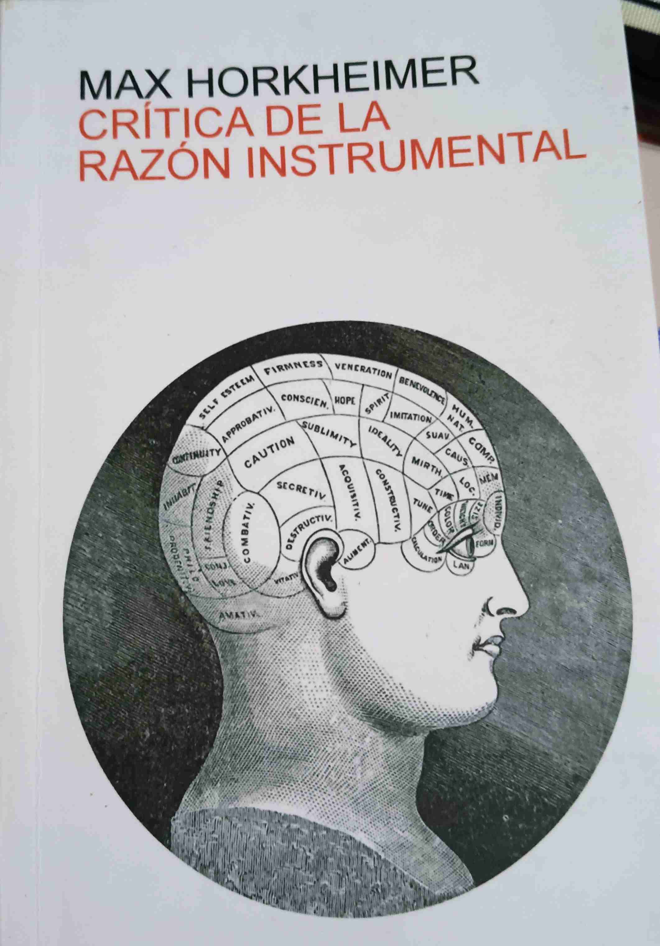 Crítica de la razón instrumental - 1