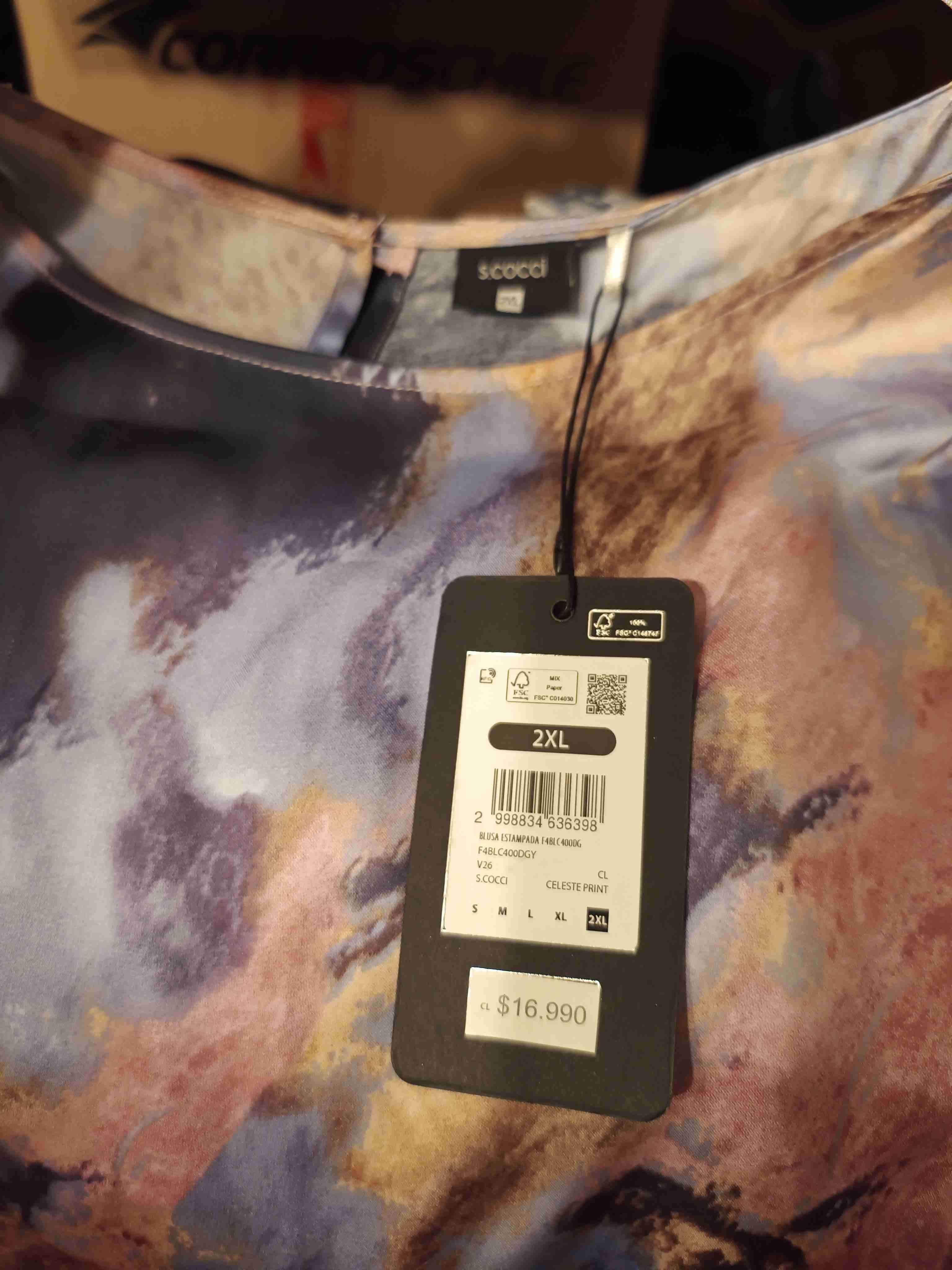 Blusa estampado COSSI - miniatura 3