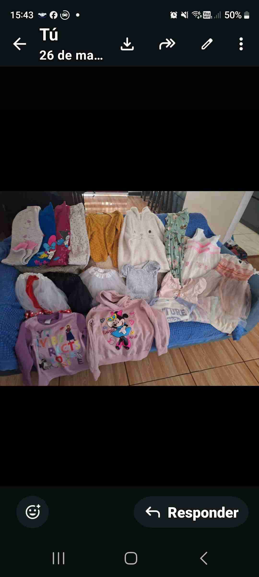 Lote de ropa infantil variada