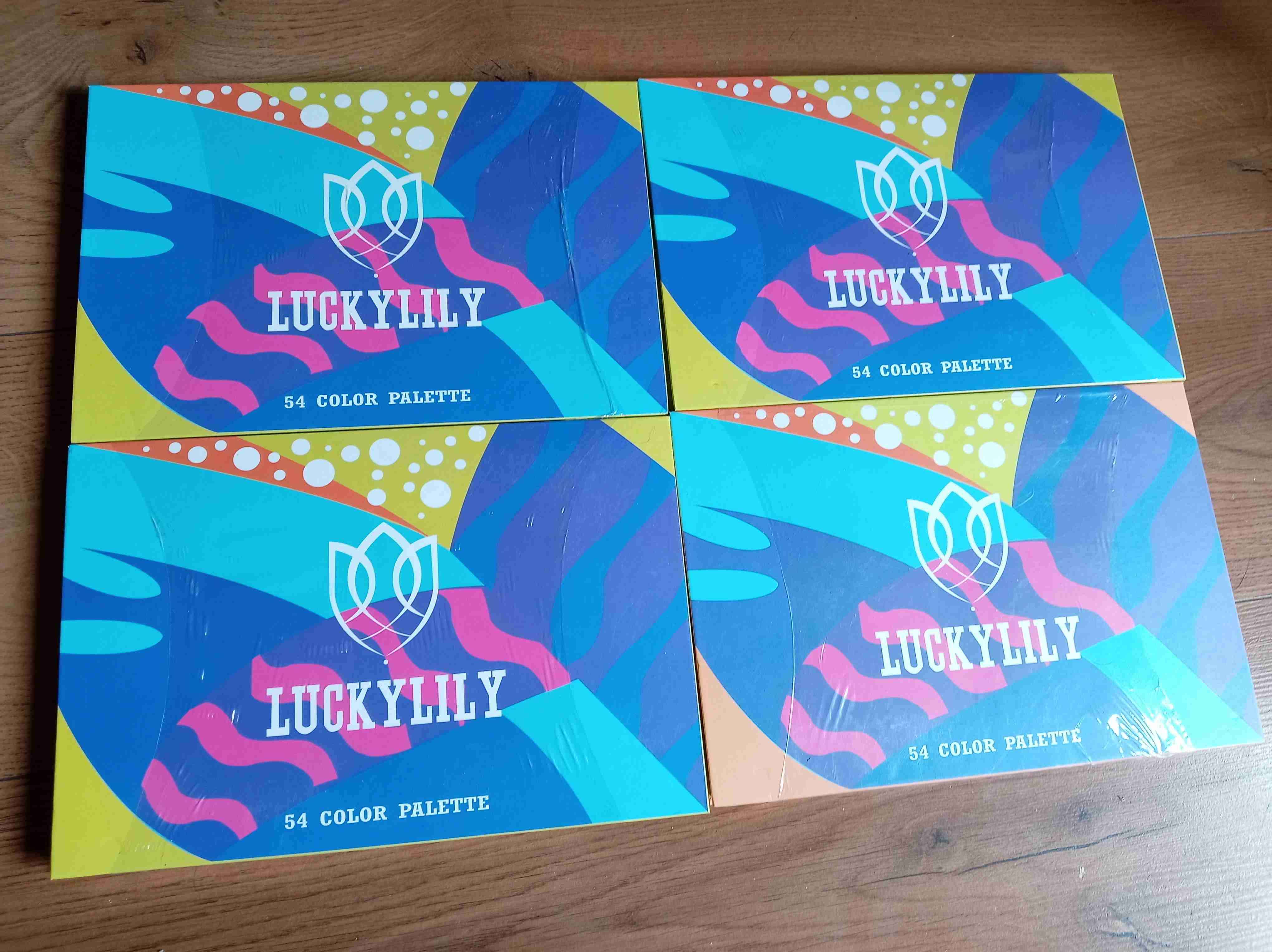 Paleta de 54 colores Luckylily - 1