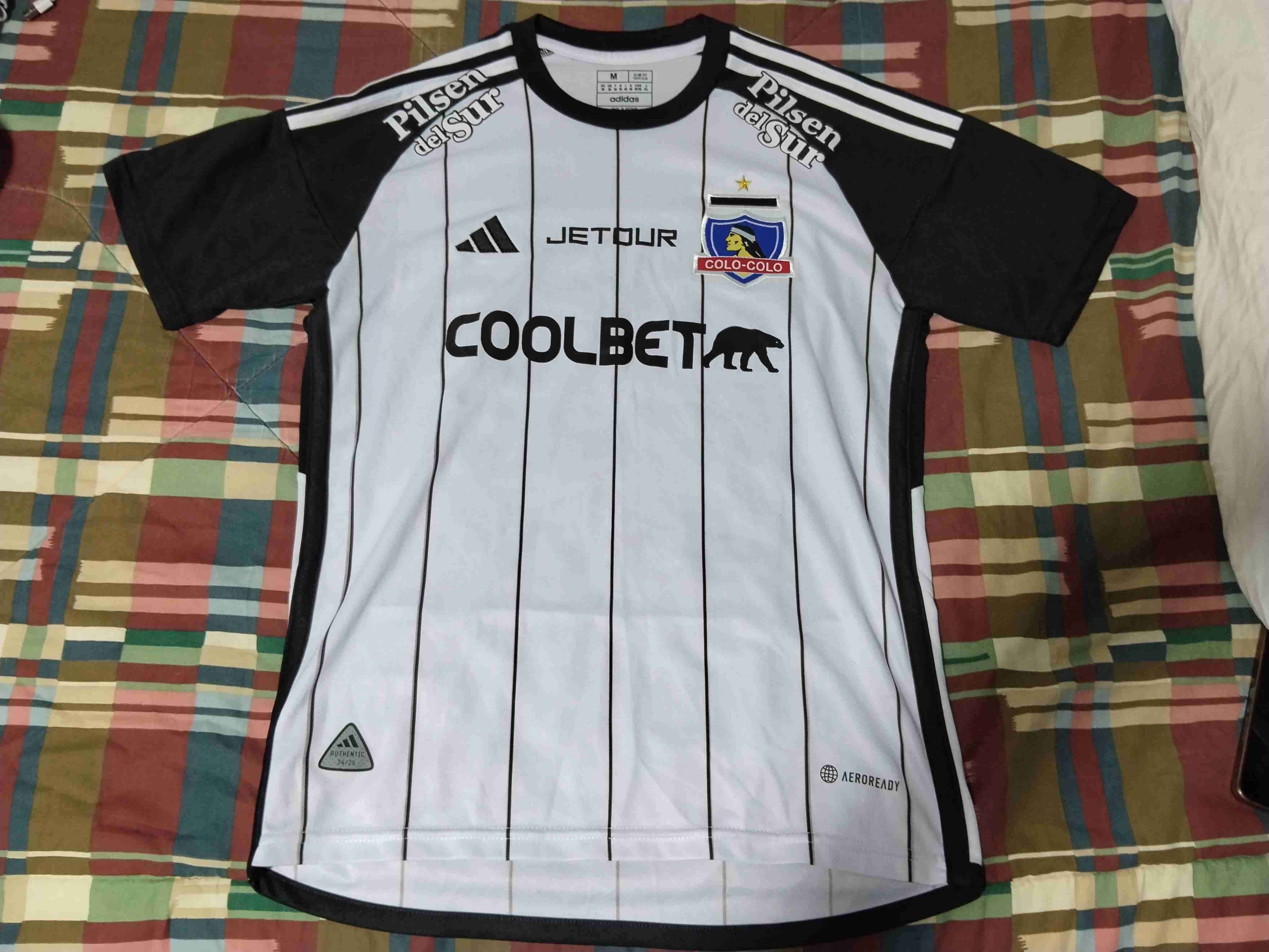 Camiseta Colo-Colo blanca y negra - 3