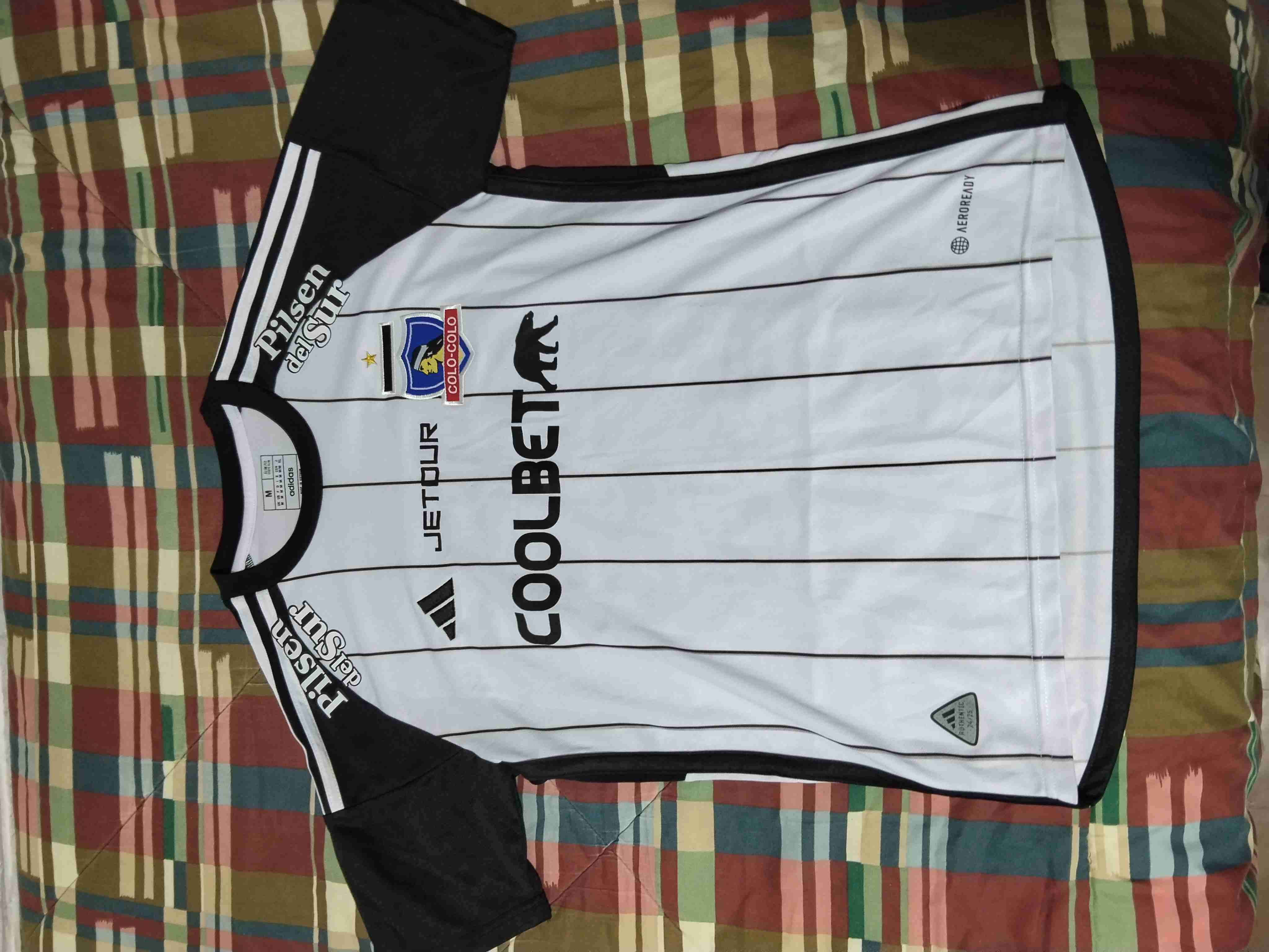 Camiseta Colo-Colo blanca y negra - 4