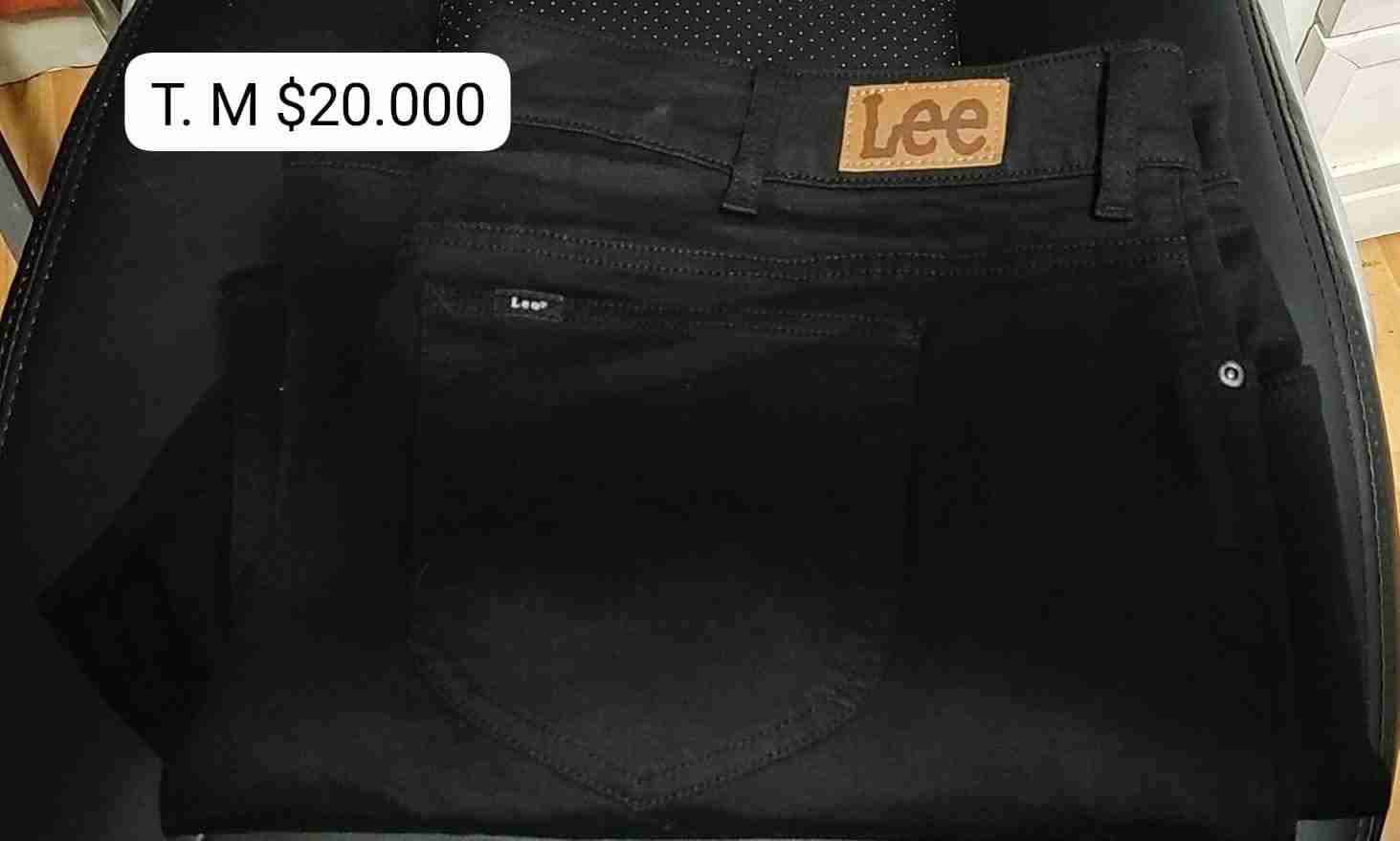 Pantalones negros talla 54 MARCA LEE - miniatura 2