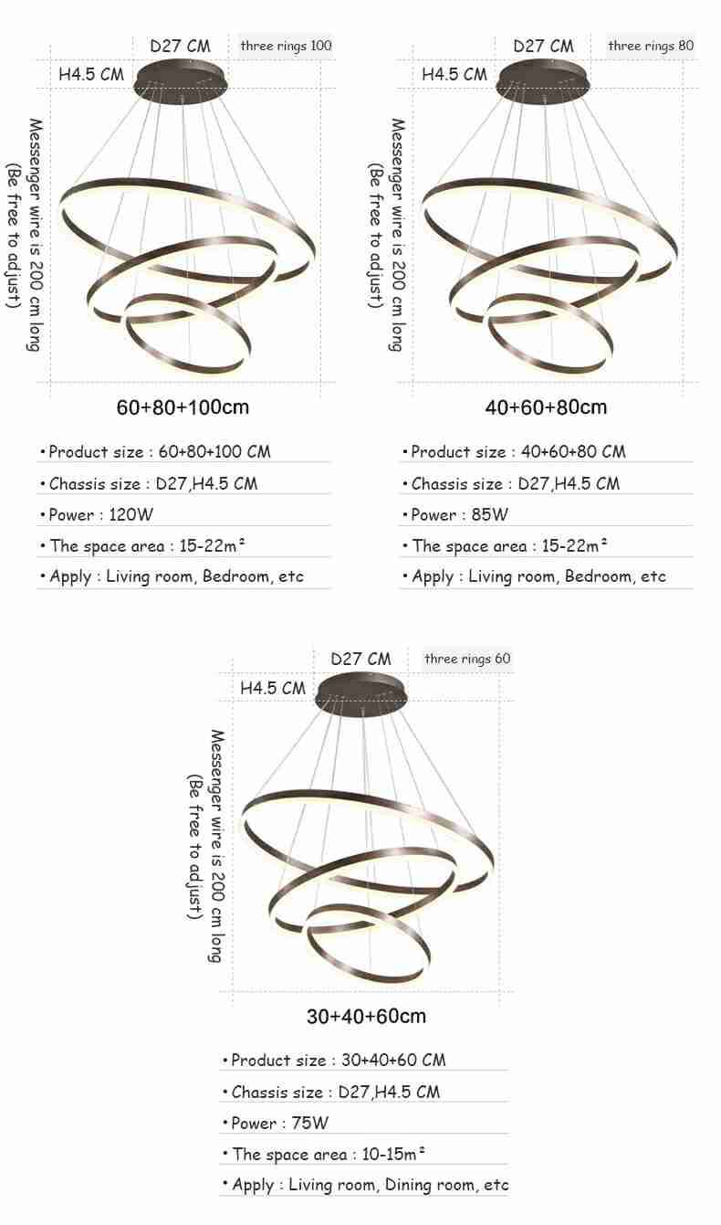 Lámpara colgante LED moderna - 4