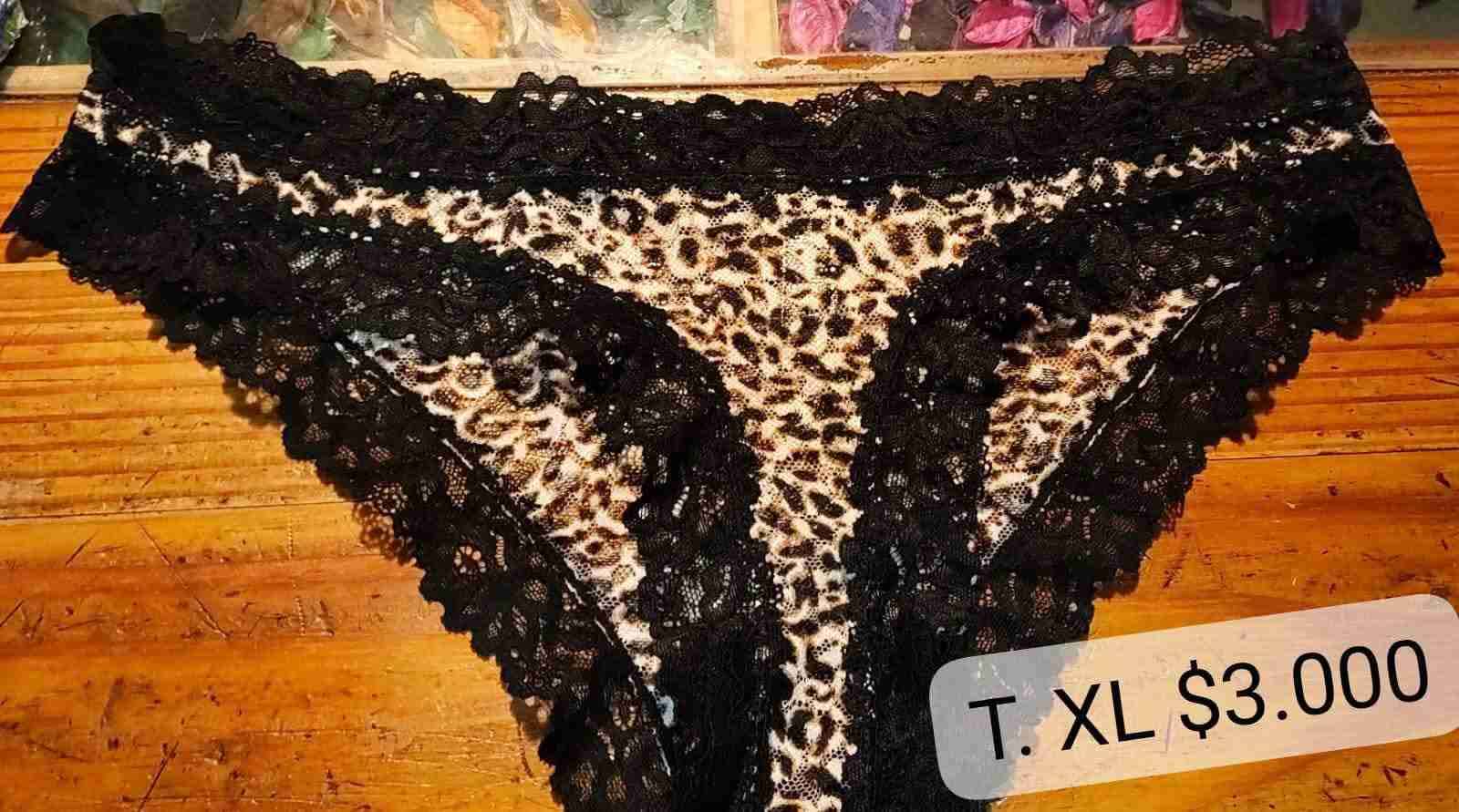 Calzón encaje animal print - 1