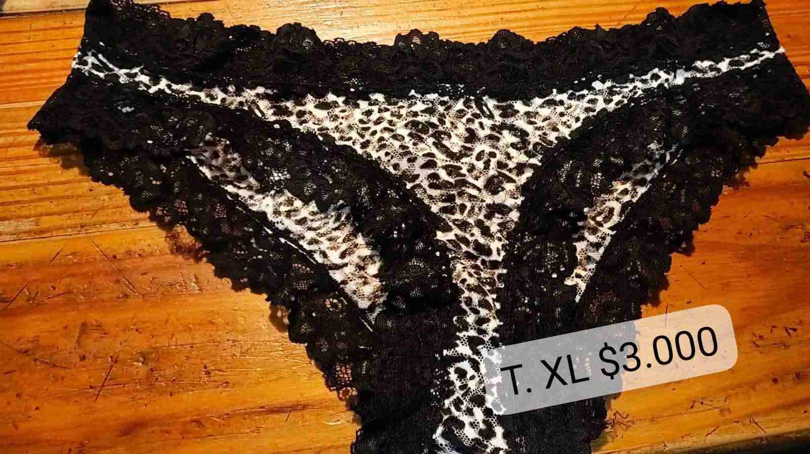 Calzón encaje animal print - 4