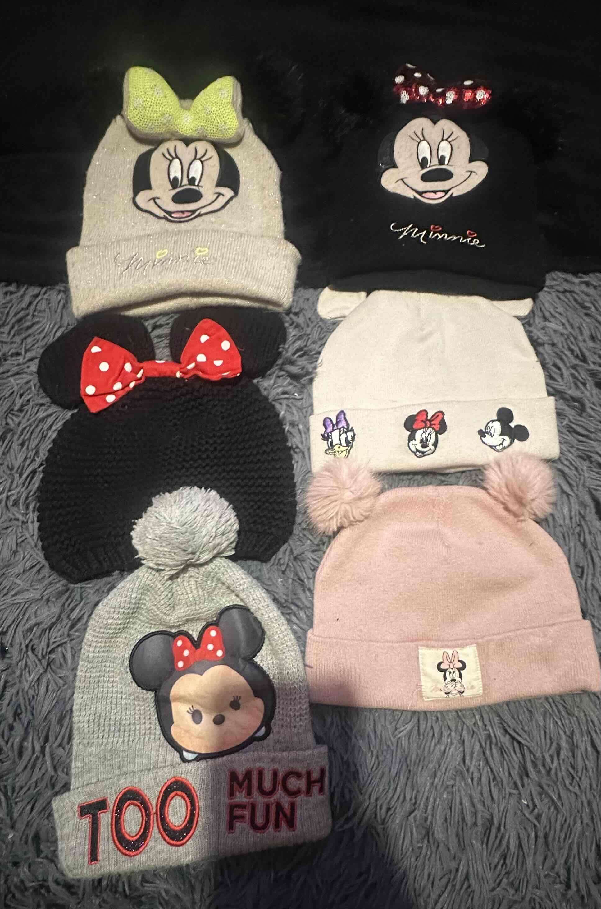 Set de gorros Minnie Mouse
