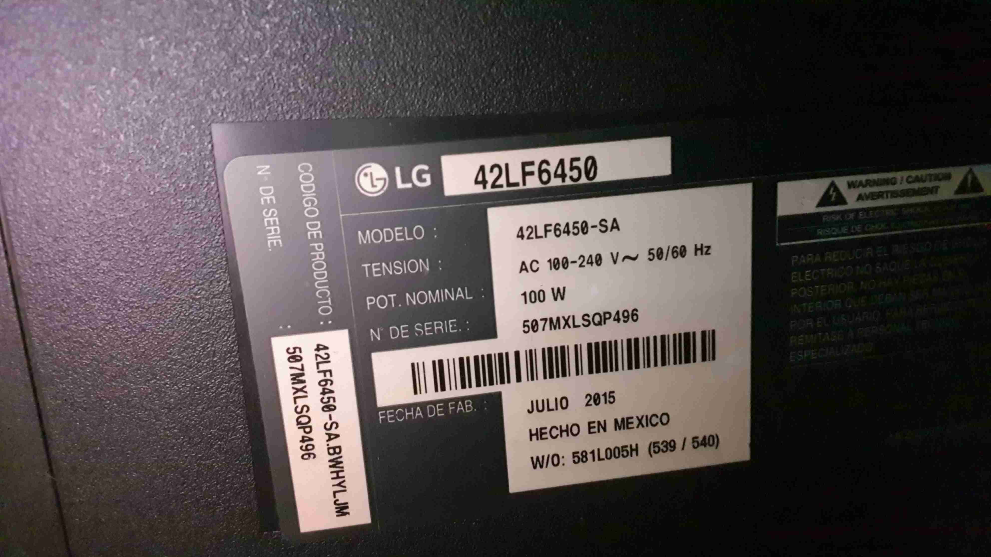 Smart TV LG 42 pulgadas - miniatura 2