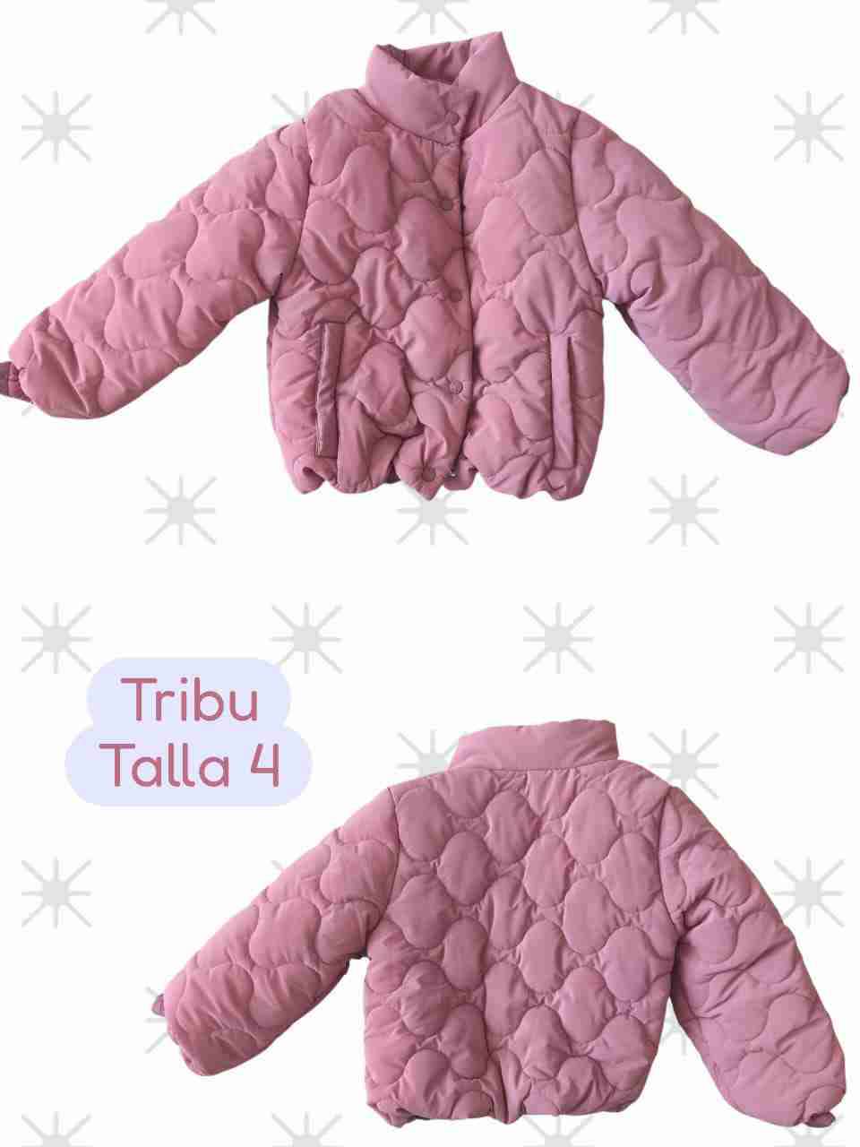 Chaqueta rosada Tribu