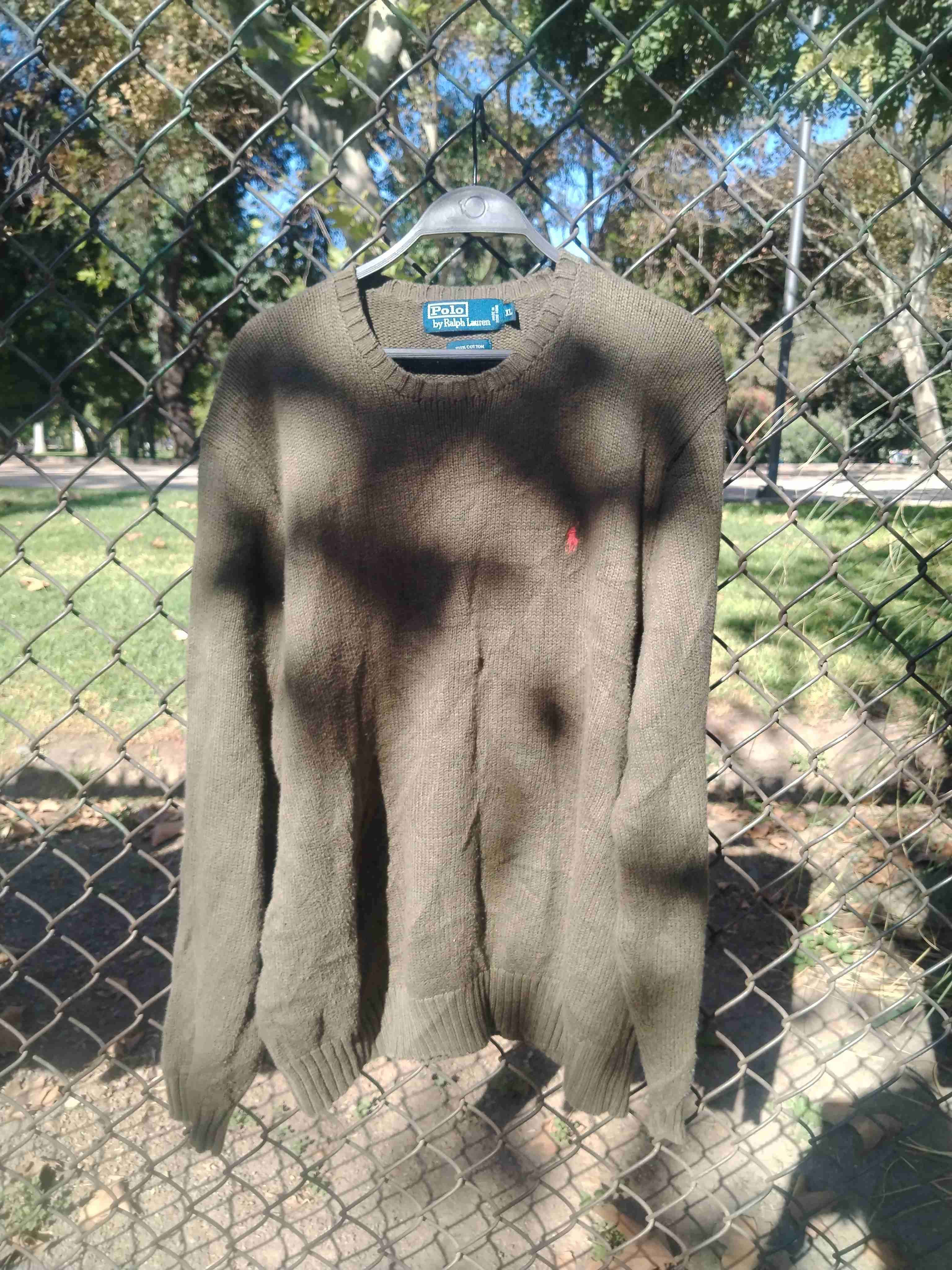 Suéter Polo Ralph Lauren verde olivo - miniatura 1