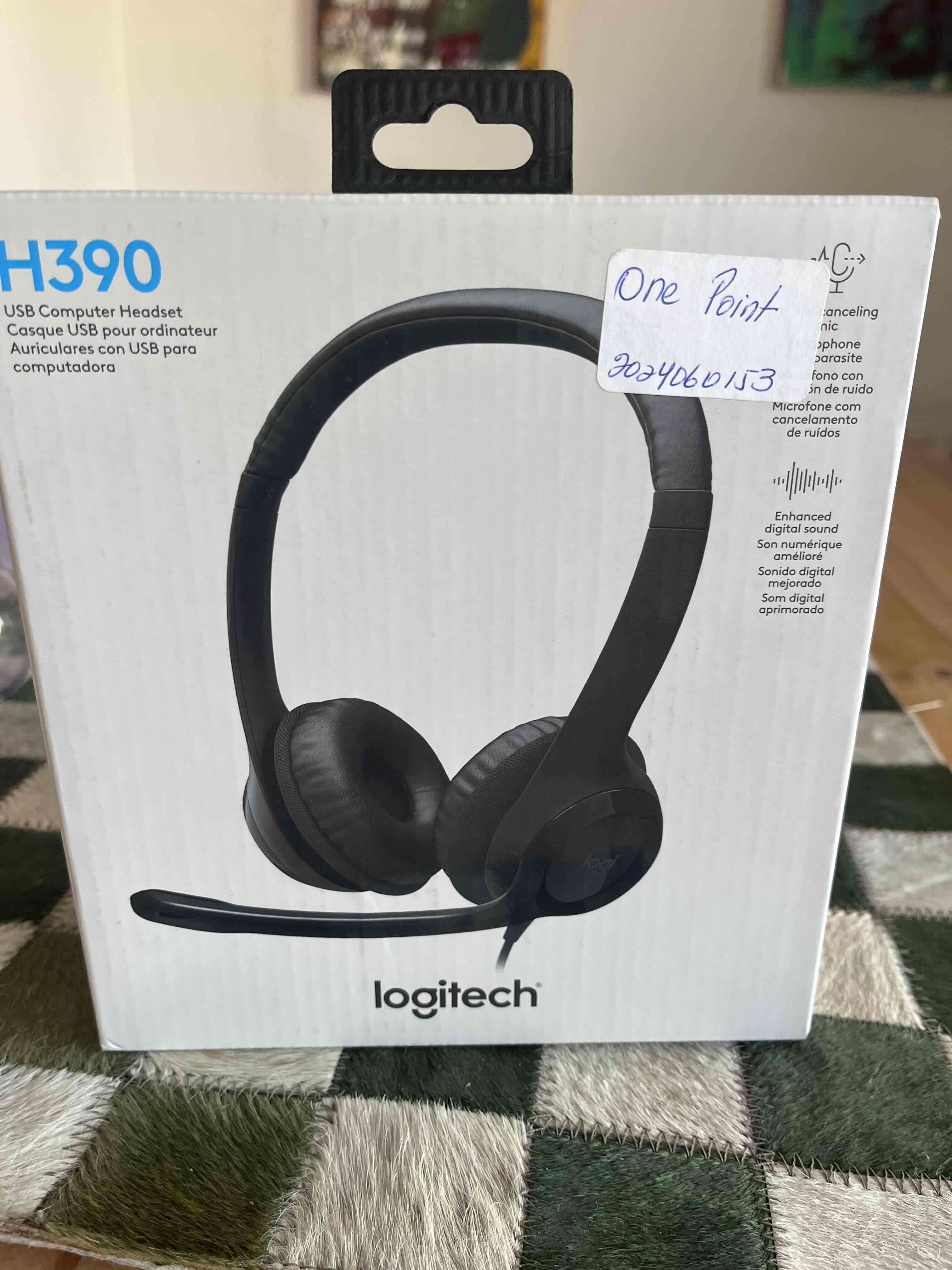 Audífonos Logitech negros nuevos - miniatura 2