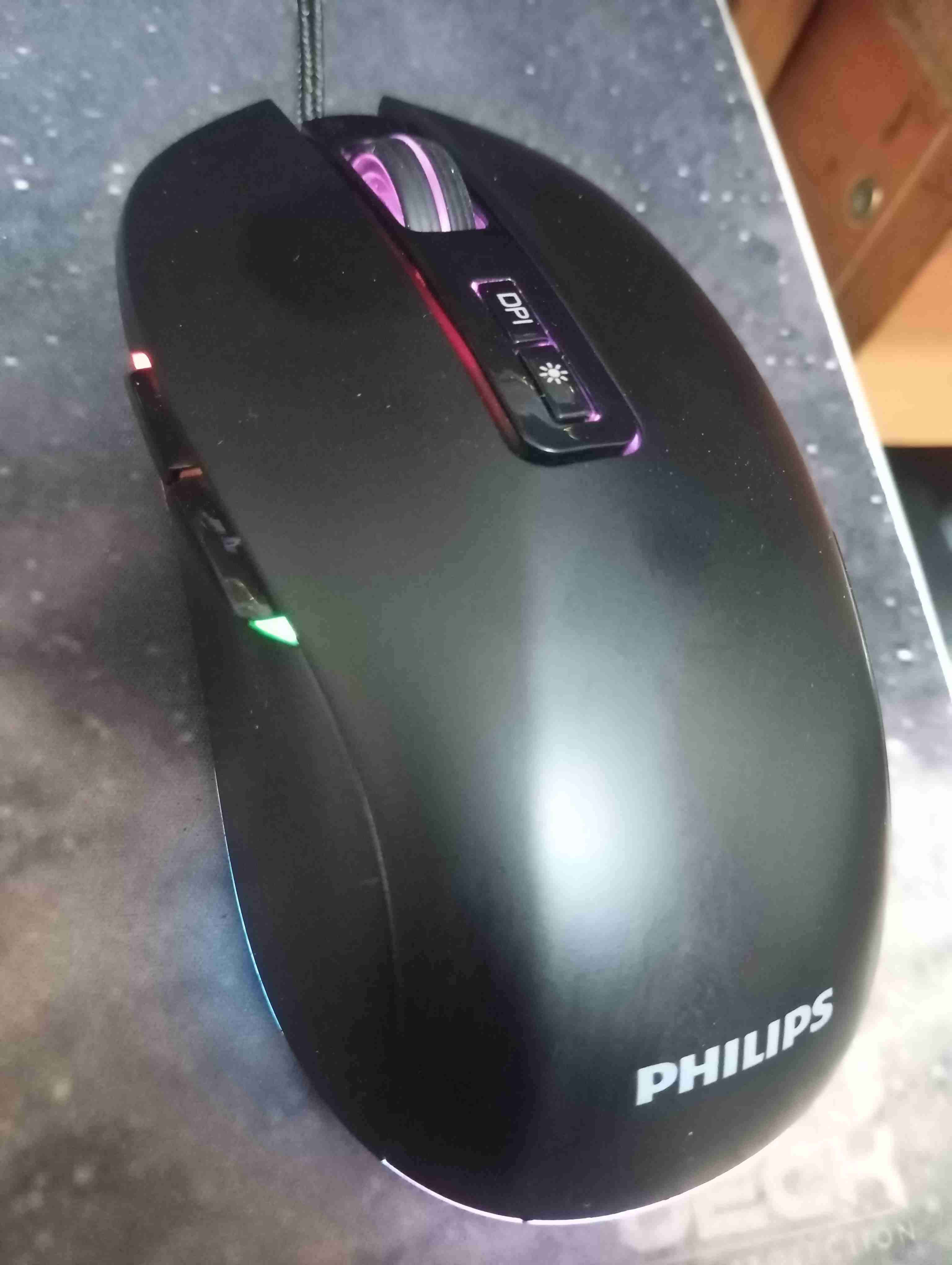 Mouse gamer Philips Momentum - miniatura 2