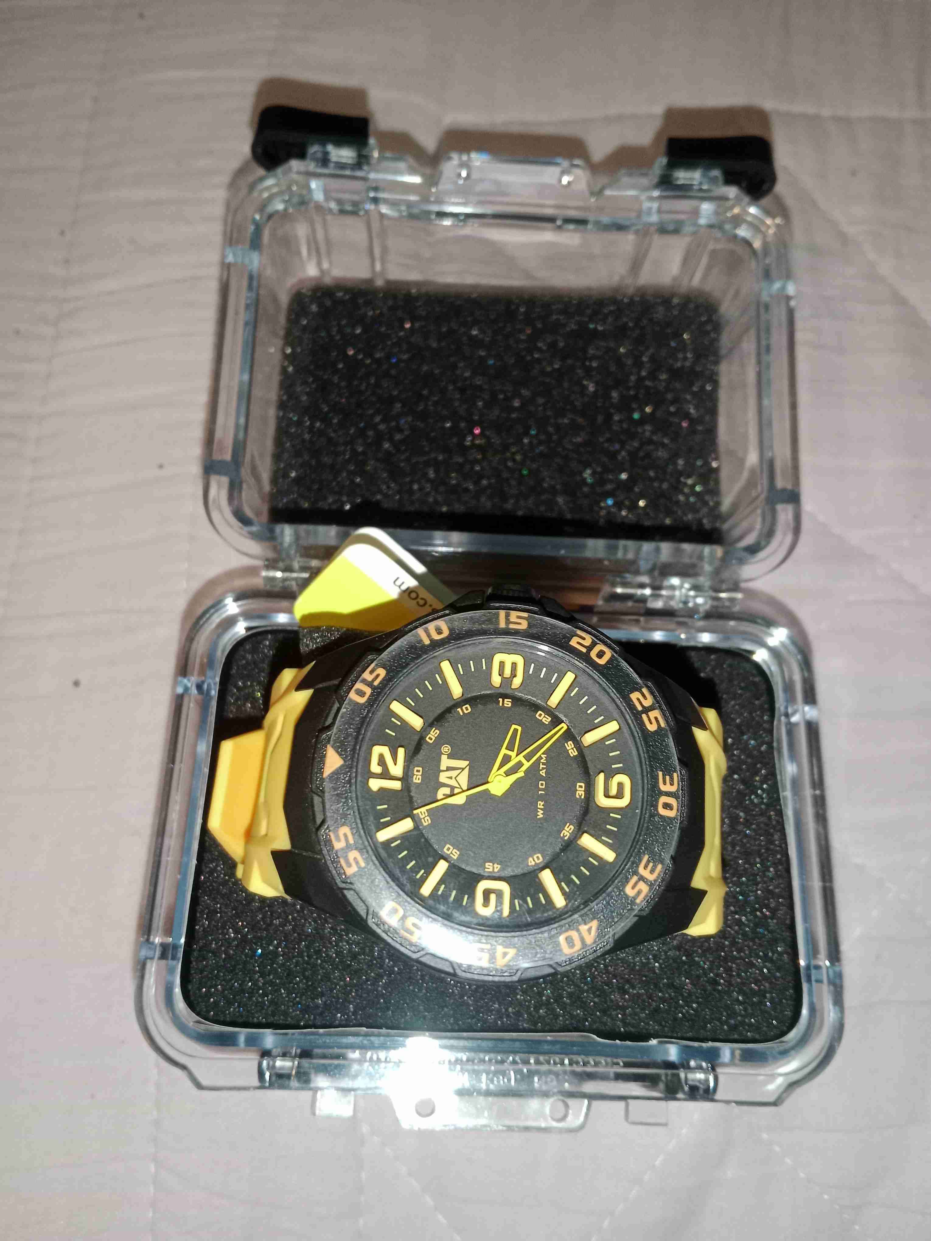 Reloj CAT amarillo y negro - 2