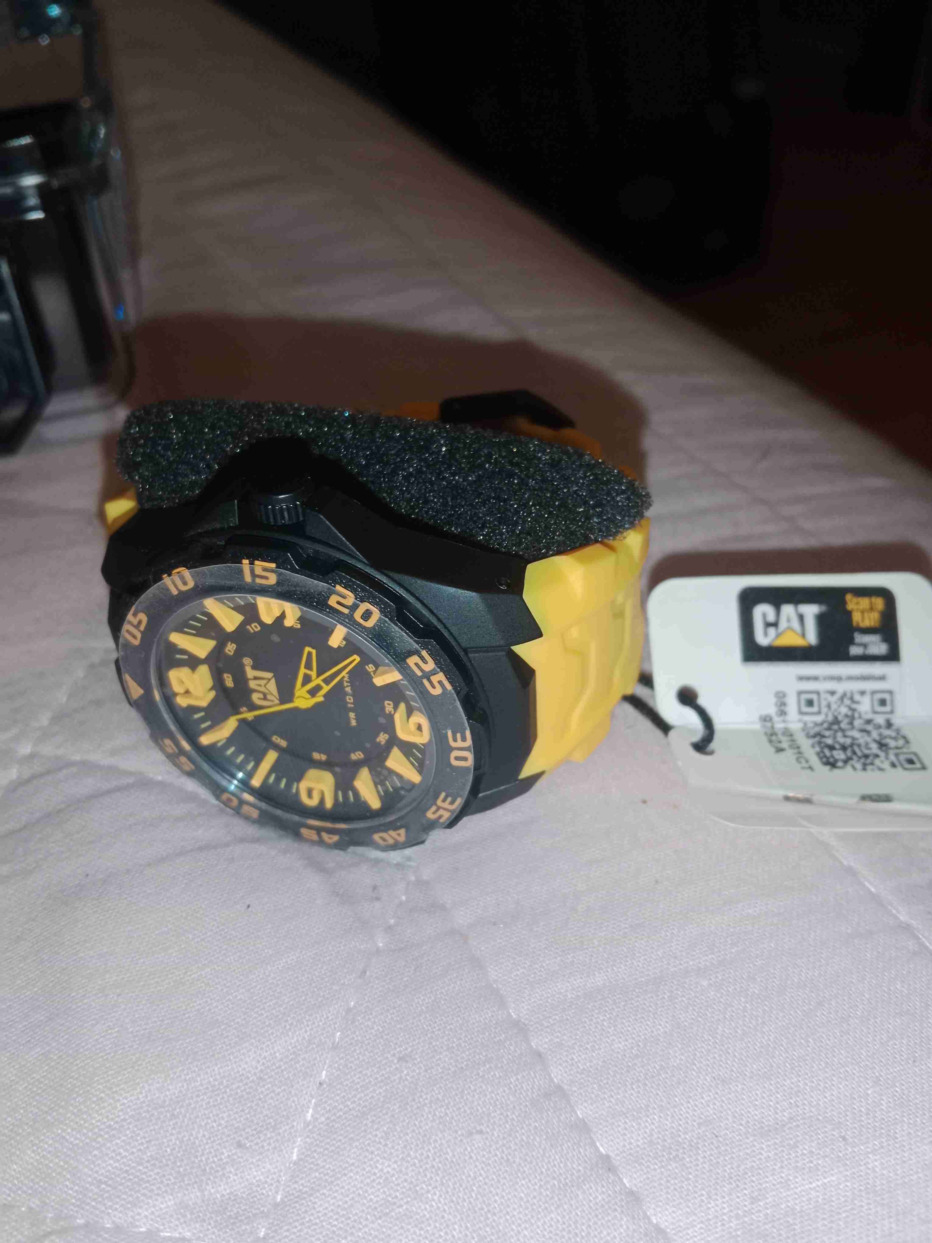 Reloj CAT amarillo y negro - 3