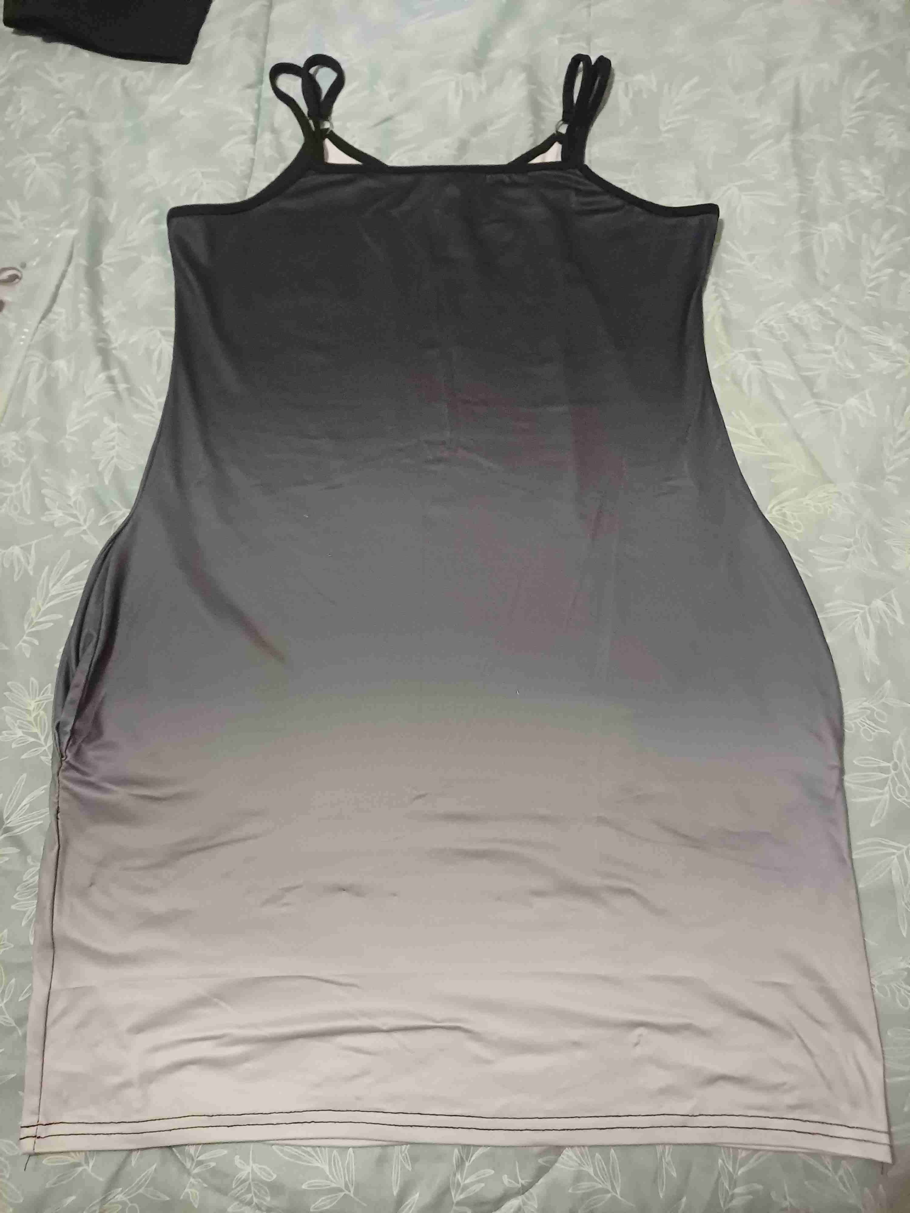 Vestido degradado sin mangas - 1