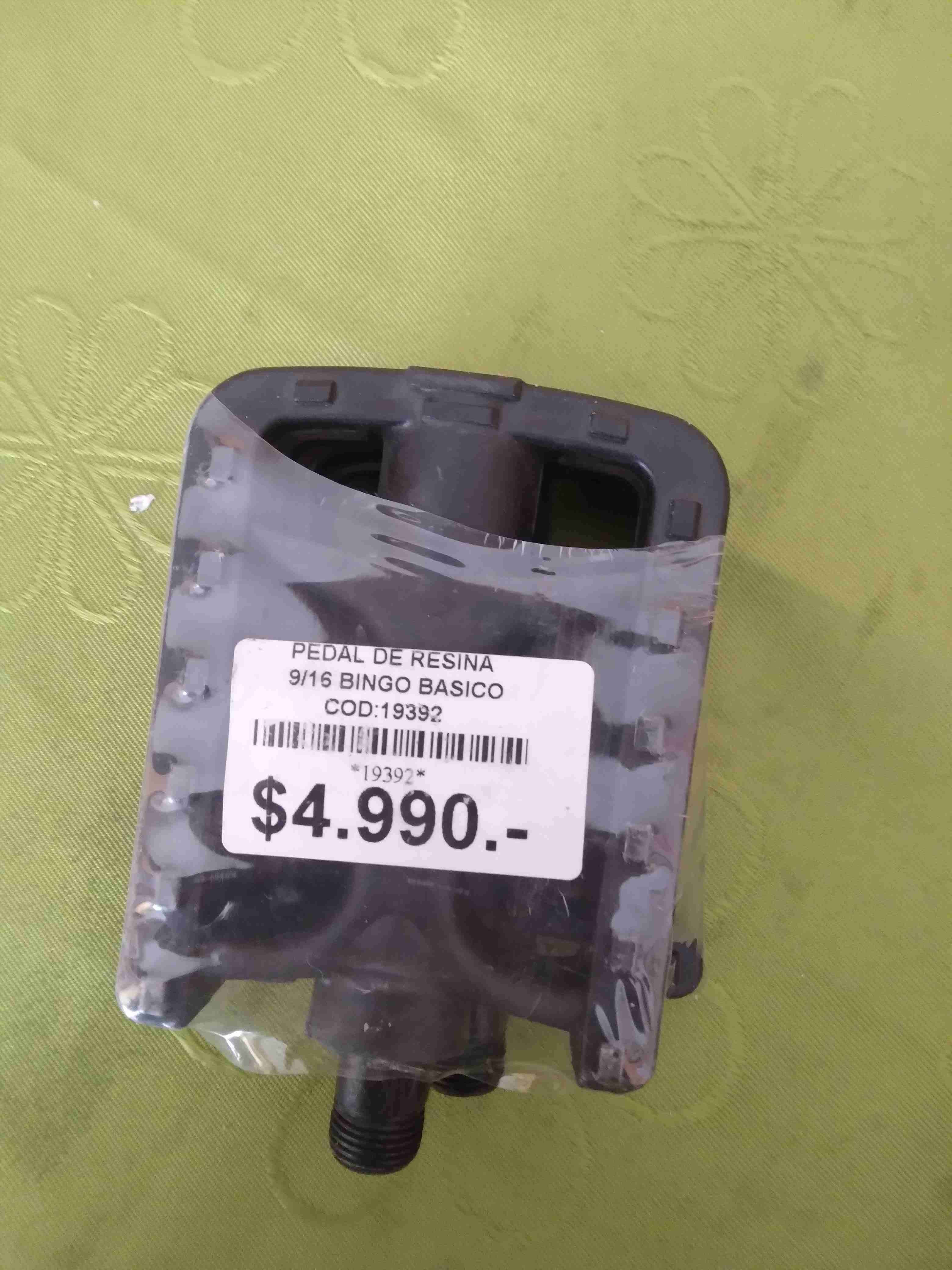 Pedales bicicleta material de pastico - 2