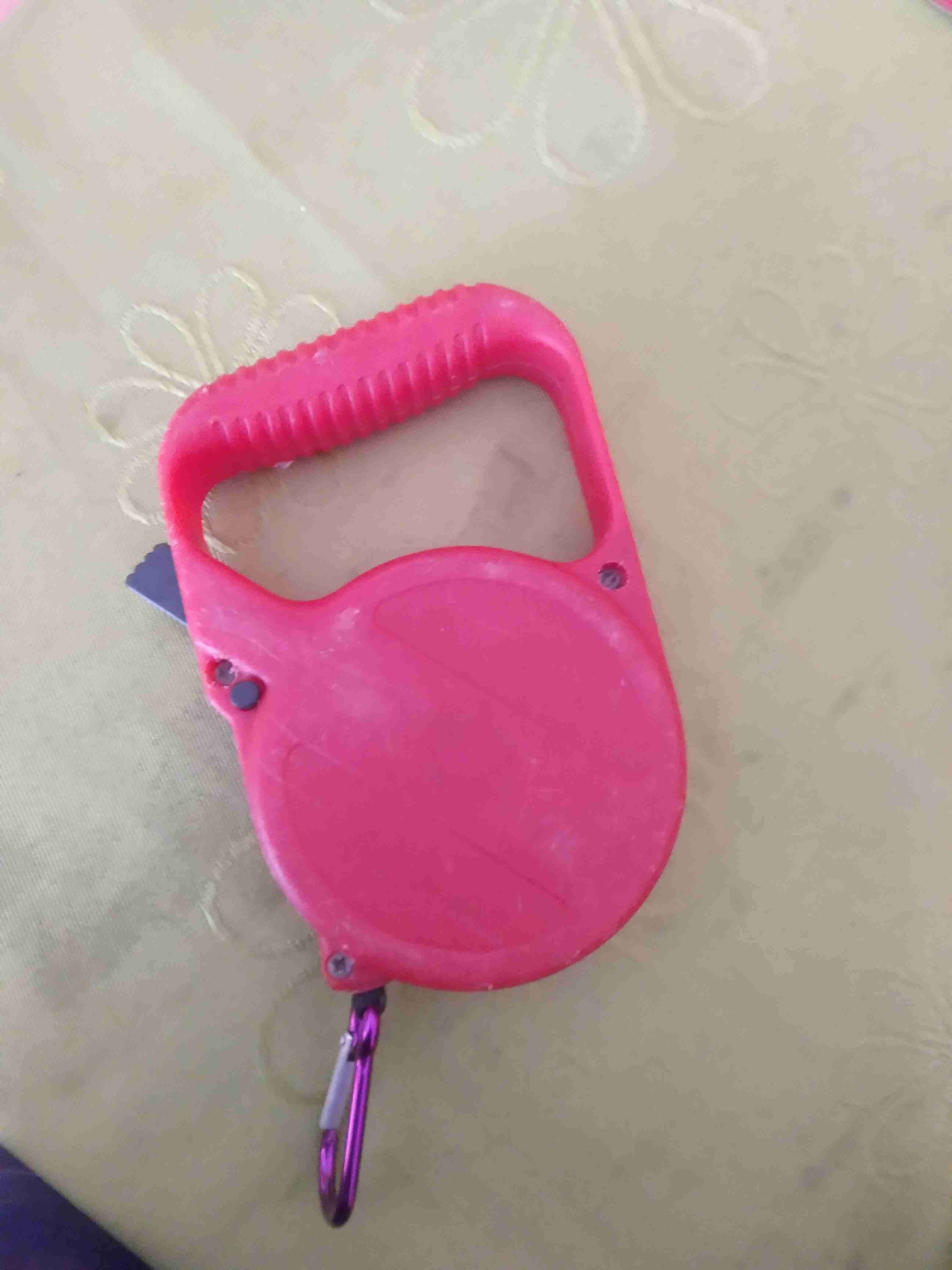 Correa extensible para perro rosada - miniatura 1