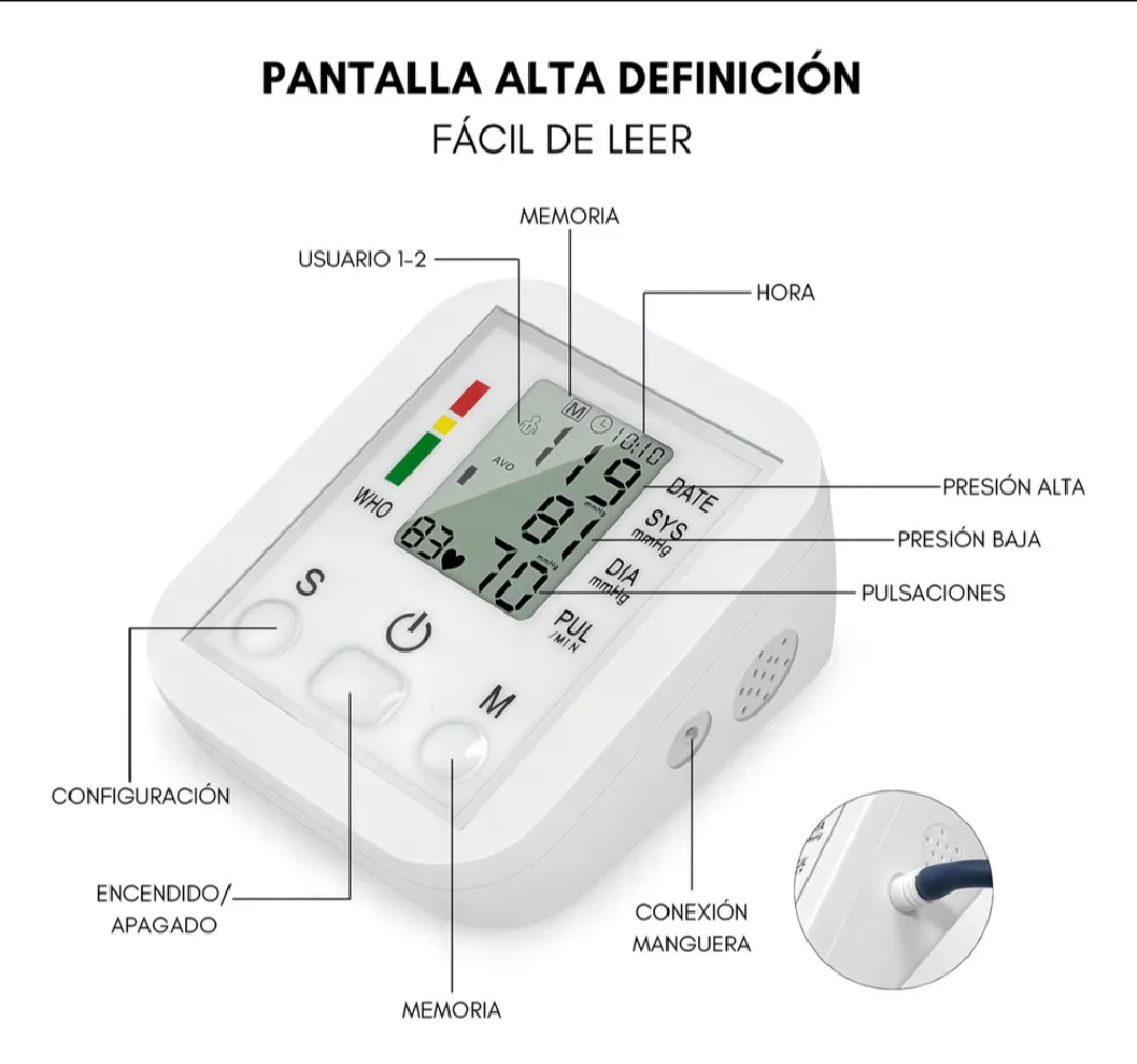 Tensiómetro digital de brazo - miniatura 1