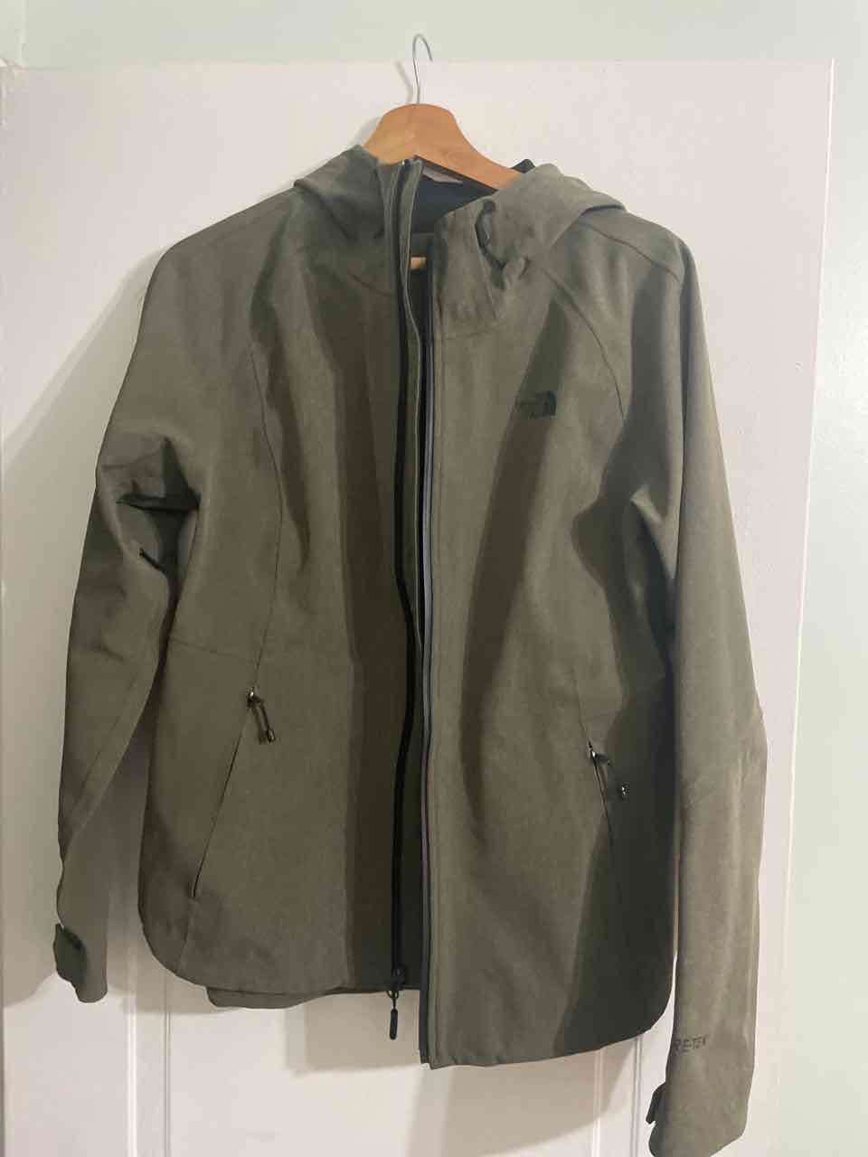 Chaqueta impermeable verde The North Face - miniatura 5