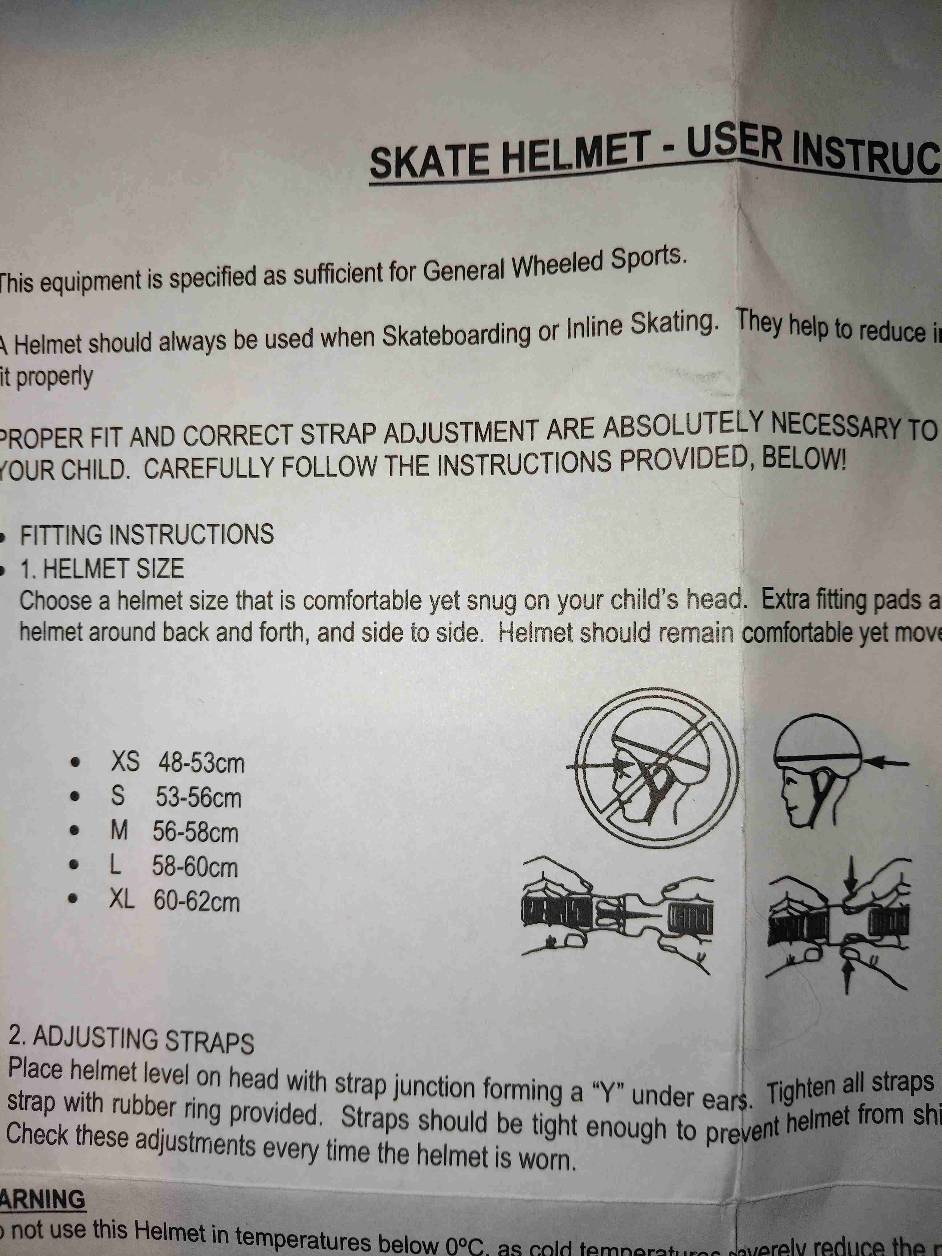 Casco rojo para bicicleta - 6