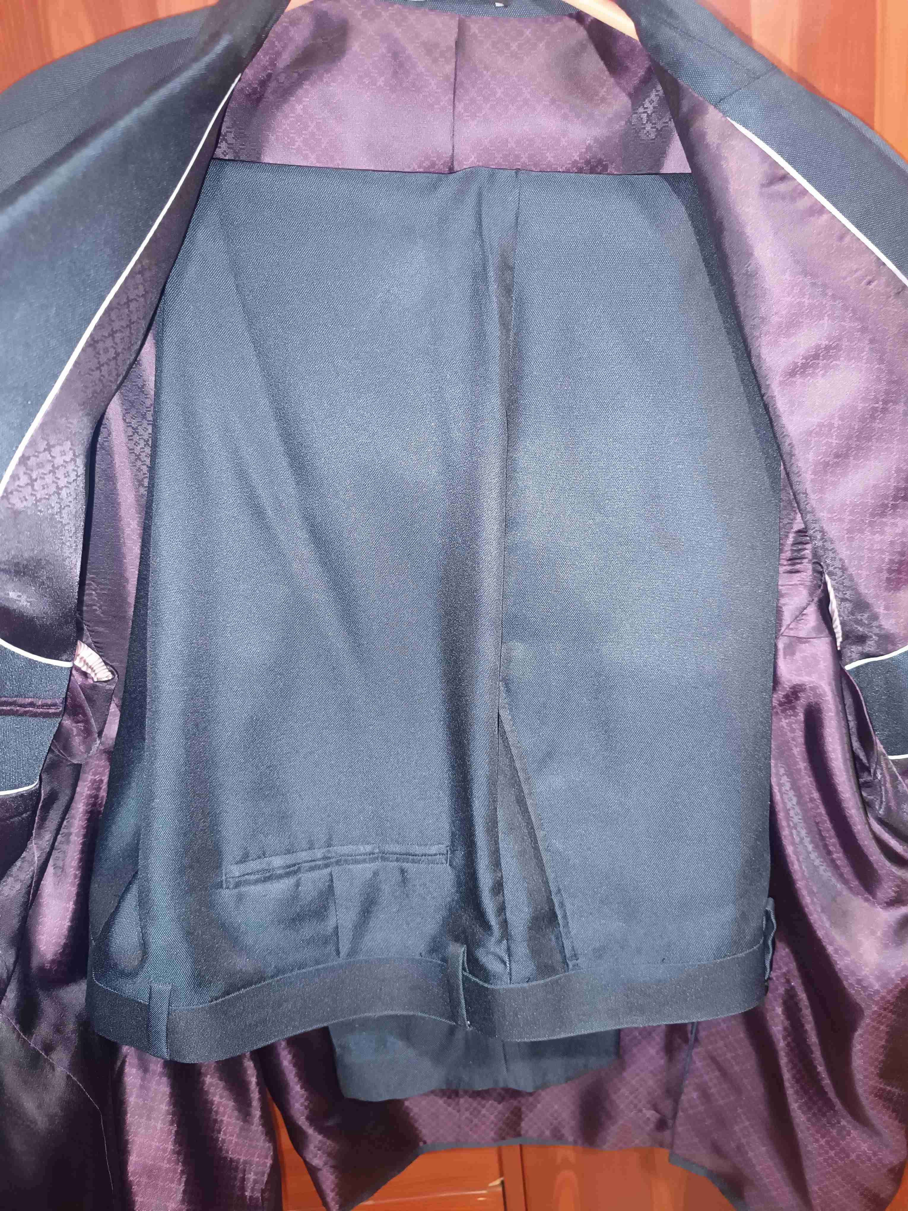 Blazer azul marino y pantalón - miniatura 4