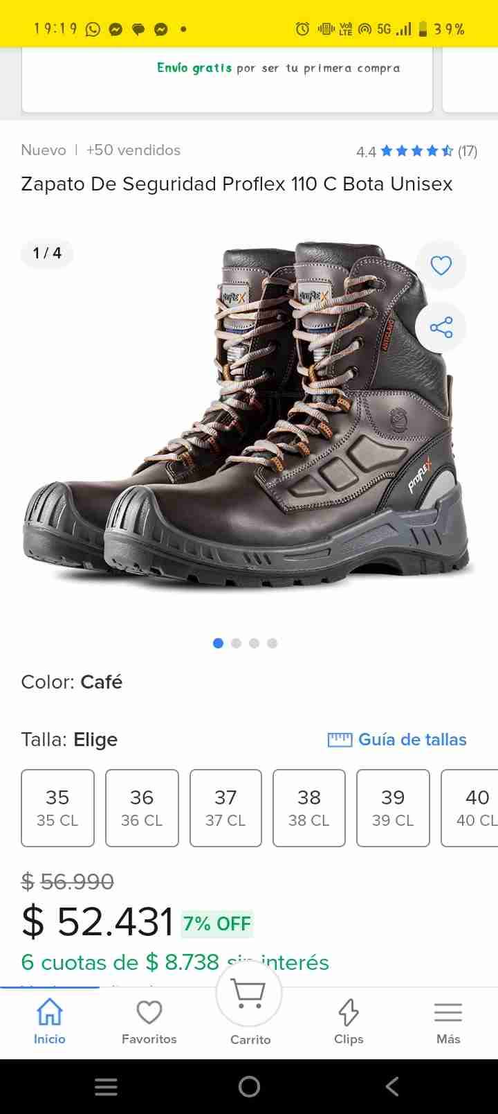 Botas de seguridad Proflex - 5