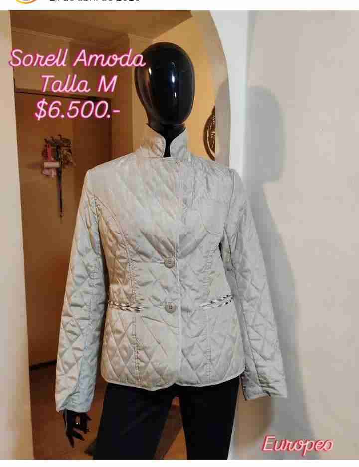 Chaqueta acolchada beige Sorell
