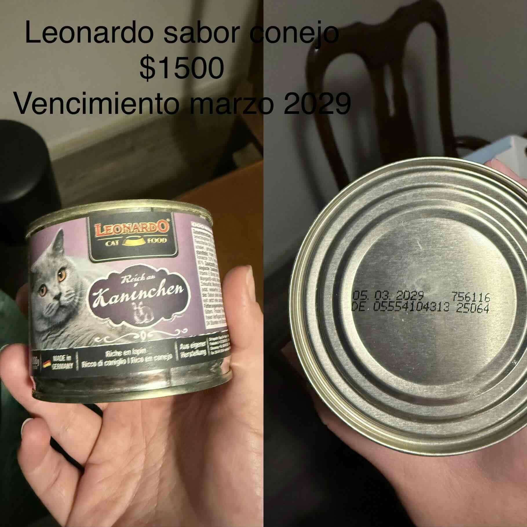 Comida de gato sabor conejo