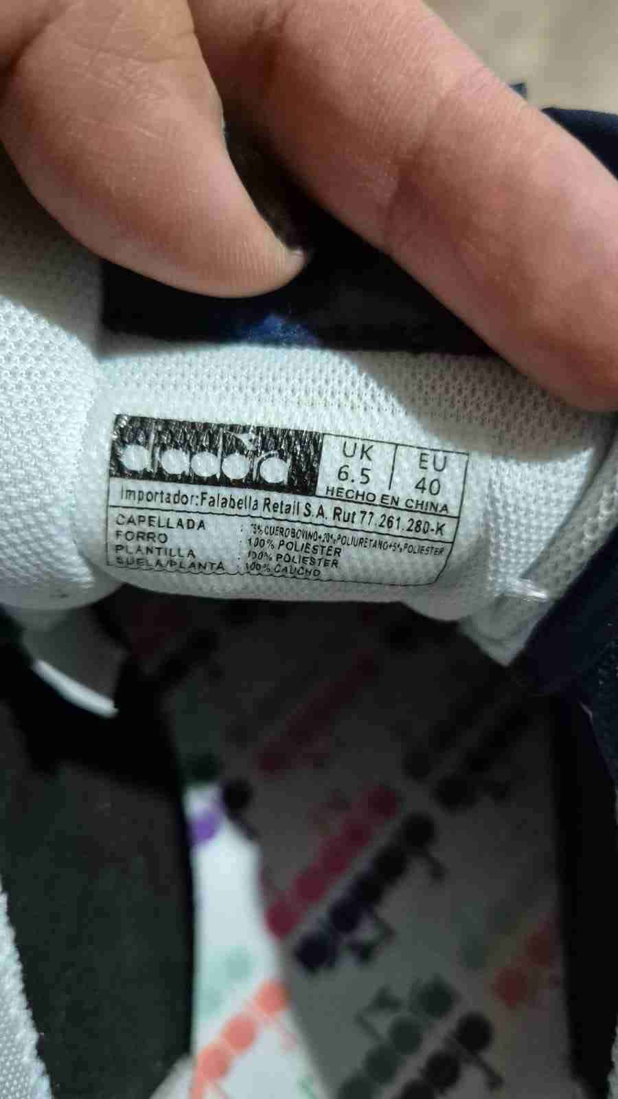 Zapatillas azules con cordones - 4