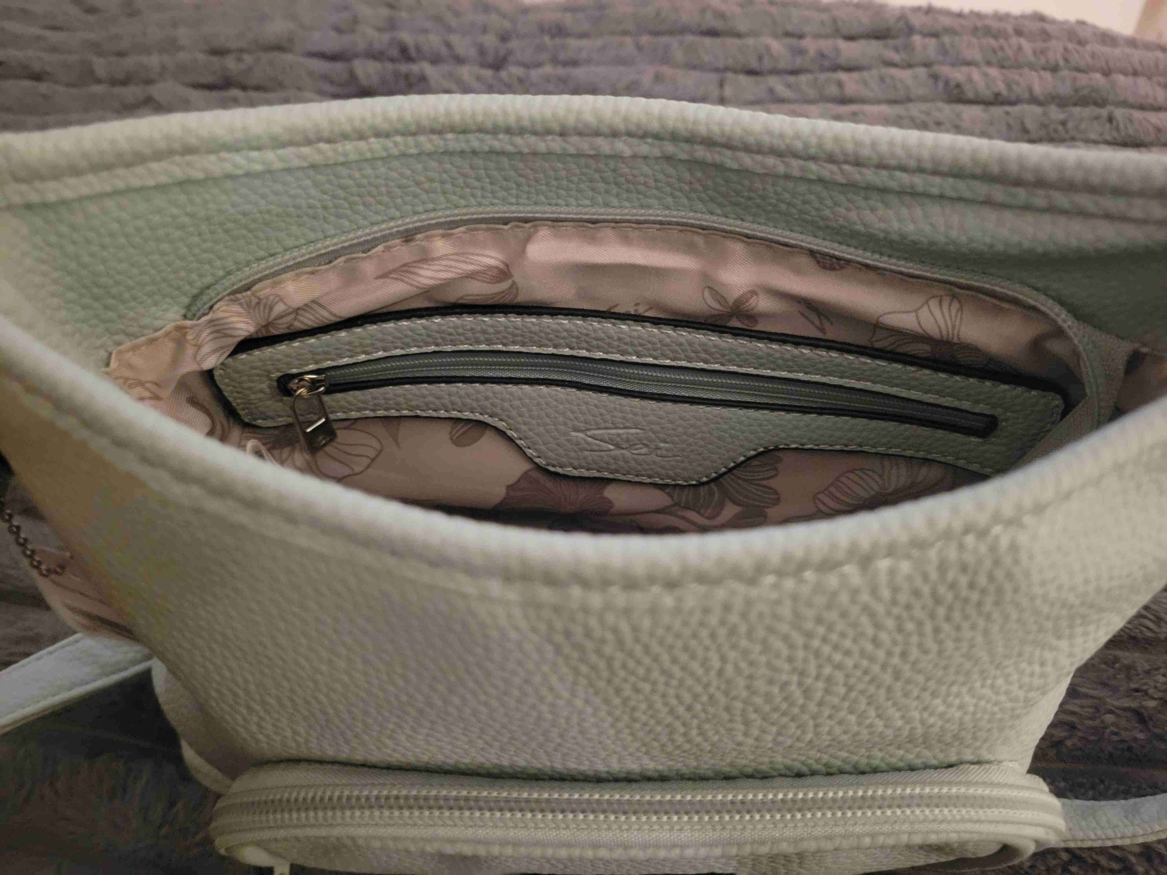 Cartera celeste Sei con correa - miniatura 5