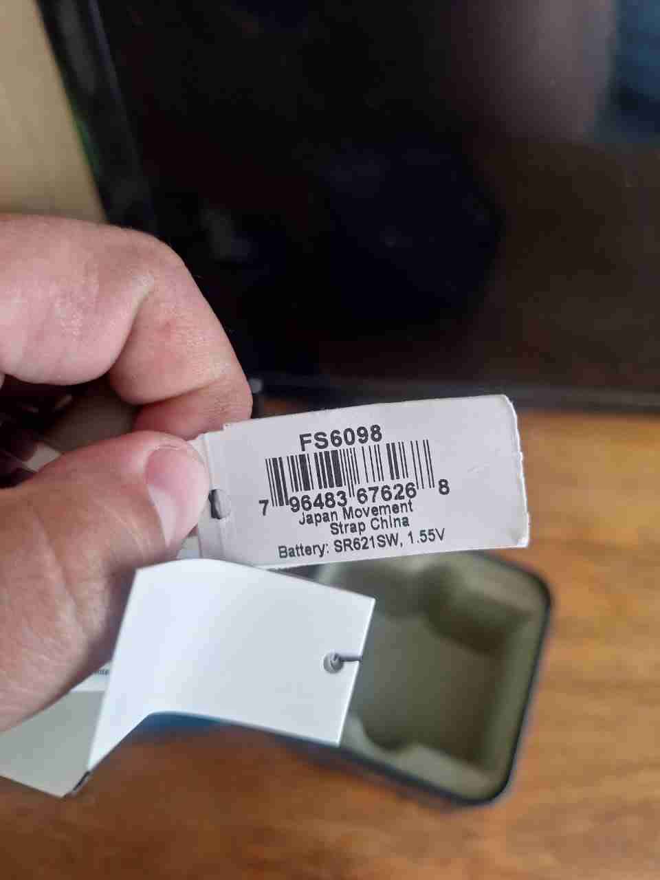 Reloj Fossil plateado con cronógrafo - miniatura 2