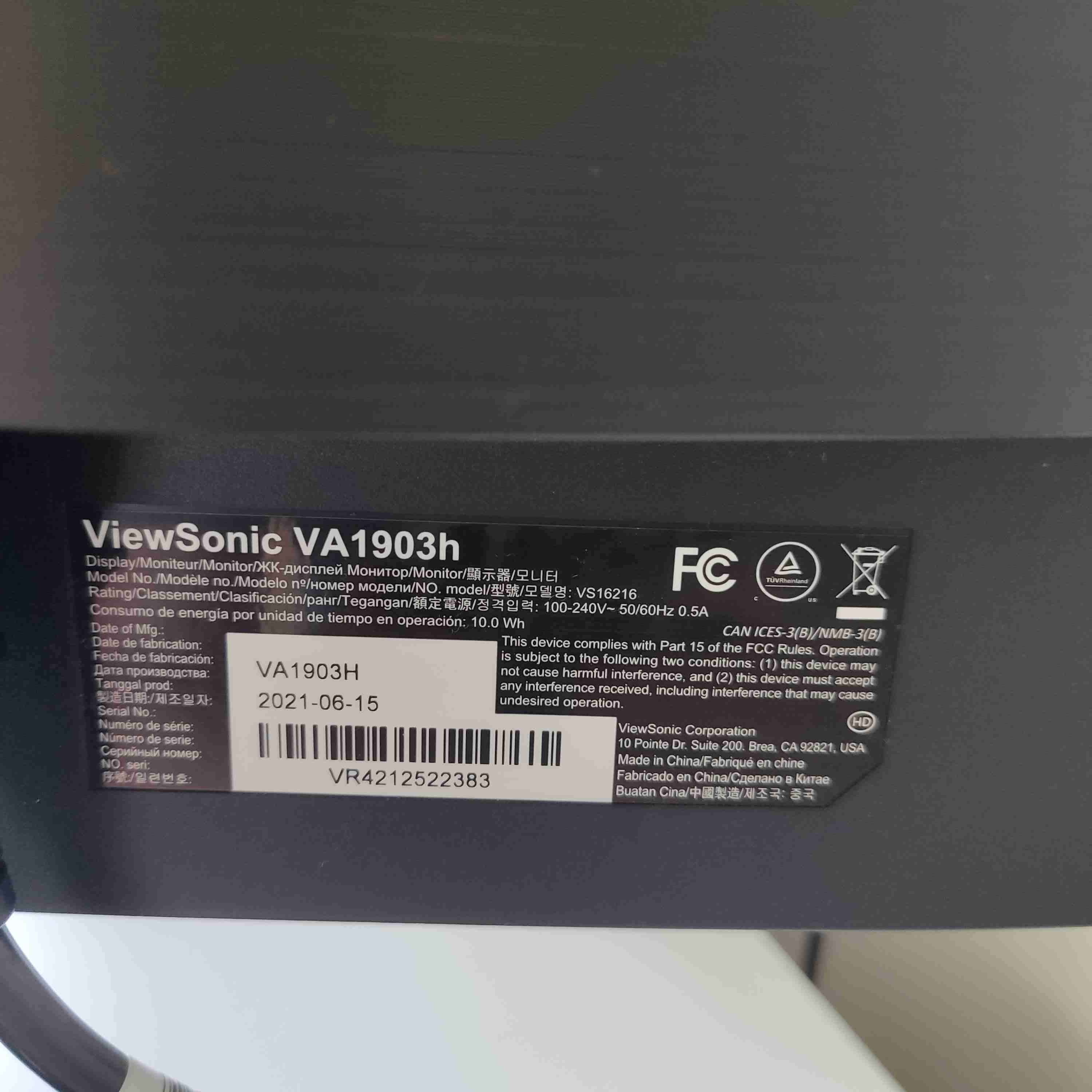 Monitor ViewSonic 22 pulgadas - miniatura 4