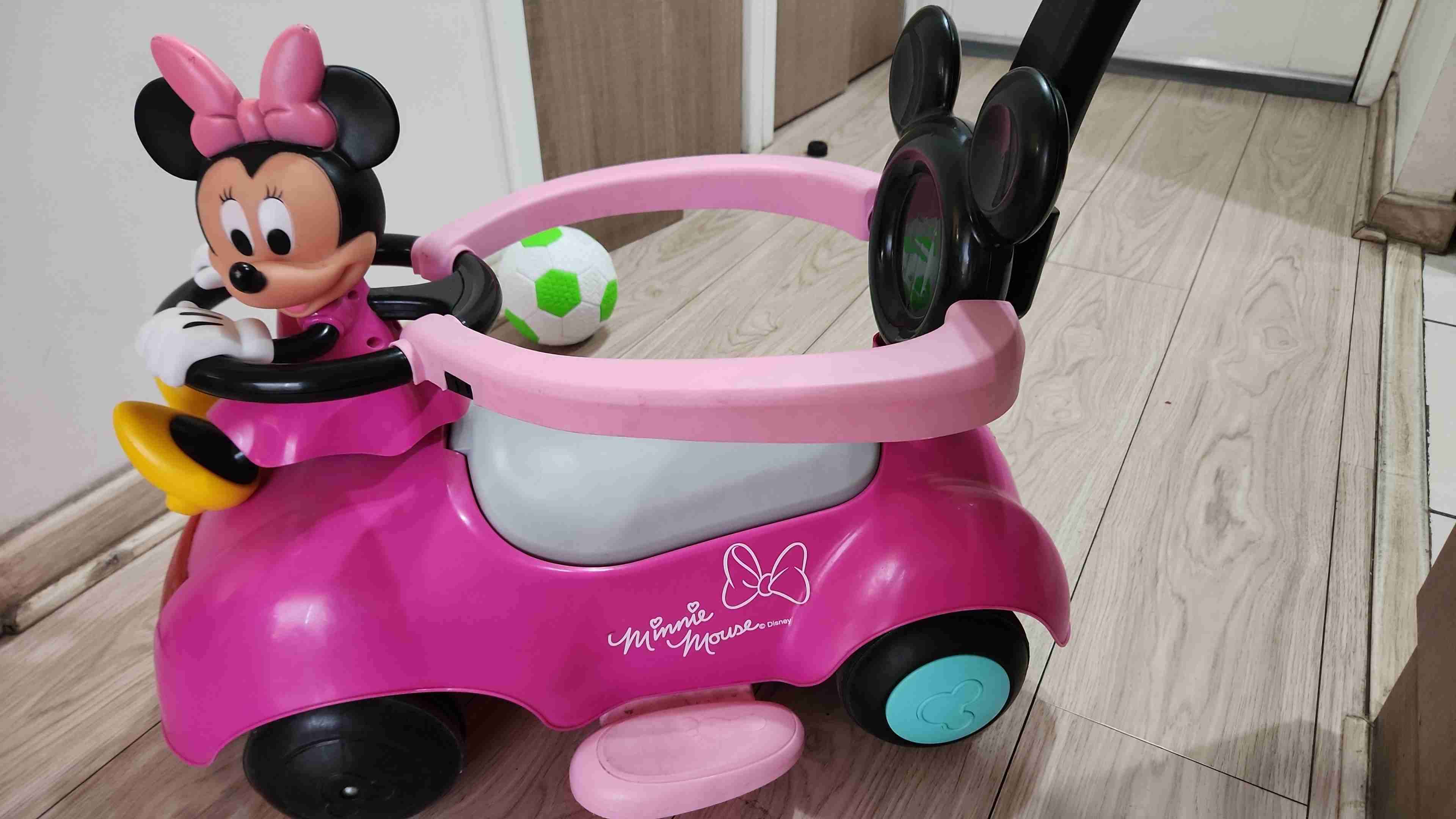 Correpasillos Minnie Mouse rosa - miniatura 1