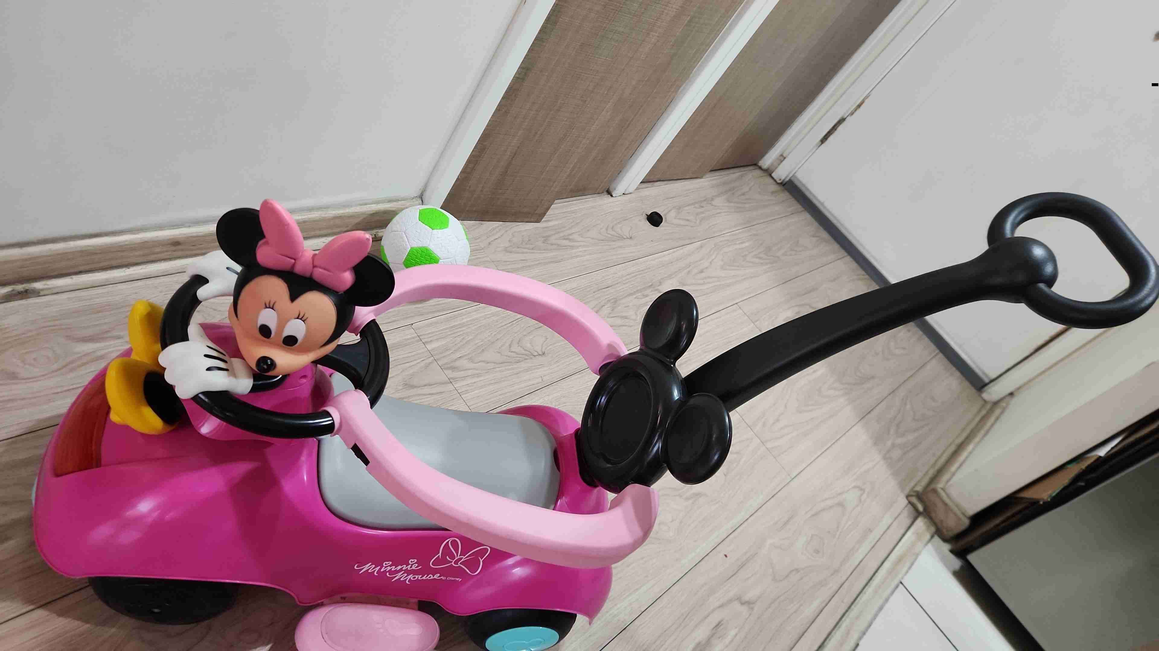 Correpasillos Minnie Mouse rosa - miniatura 3