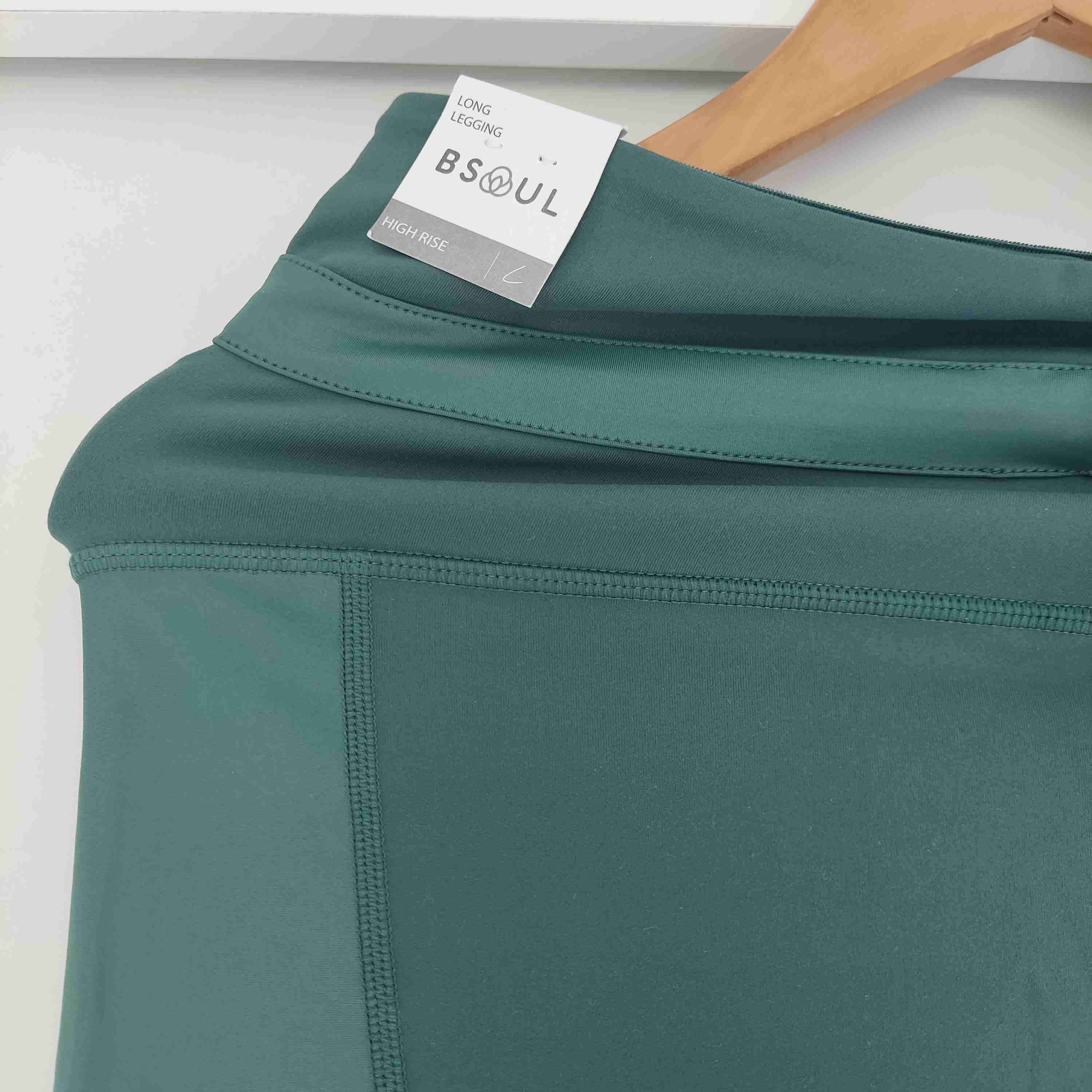 Leggings largos verdes BSOUL - miniatura 1