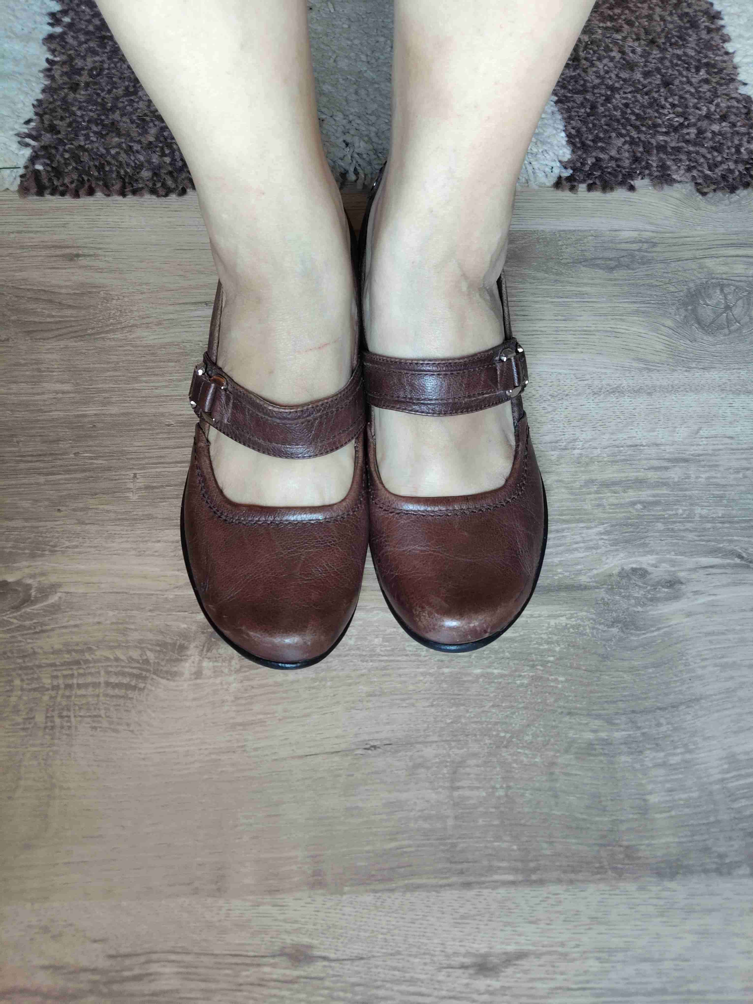 Zapatos marrones de cuero - miniatura 2