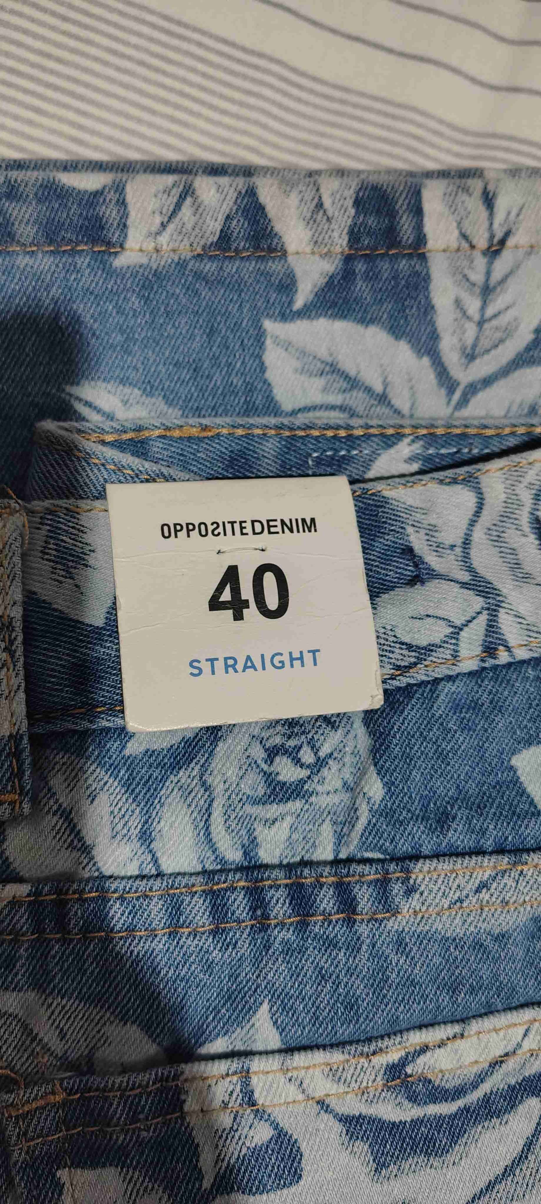 Jeans Opposite estampado floral - miniatura 2